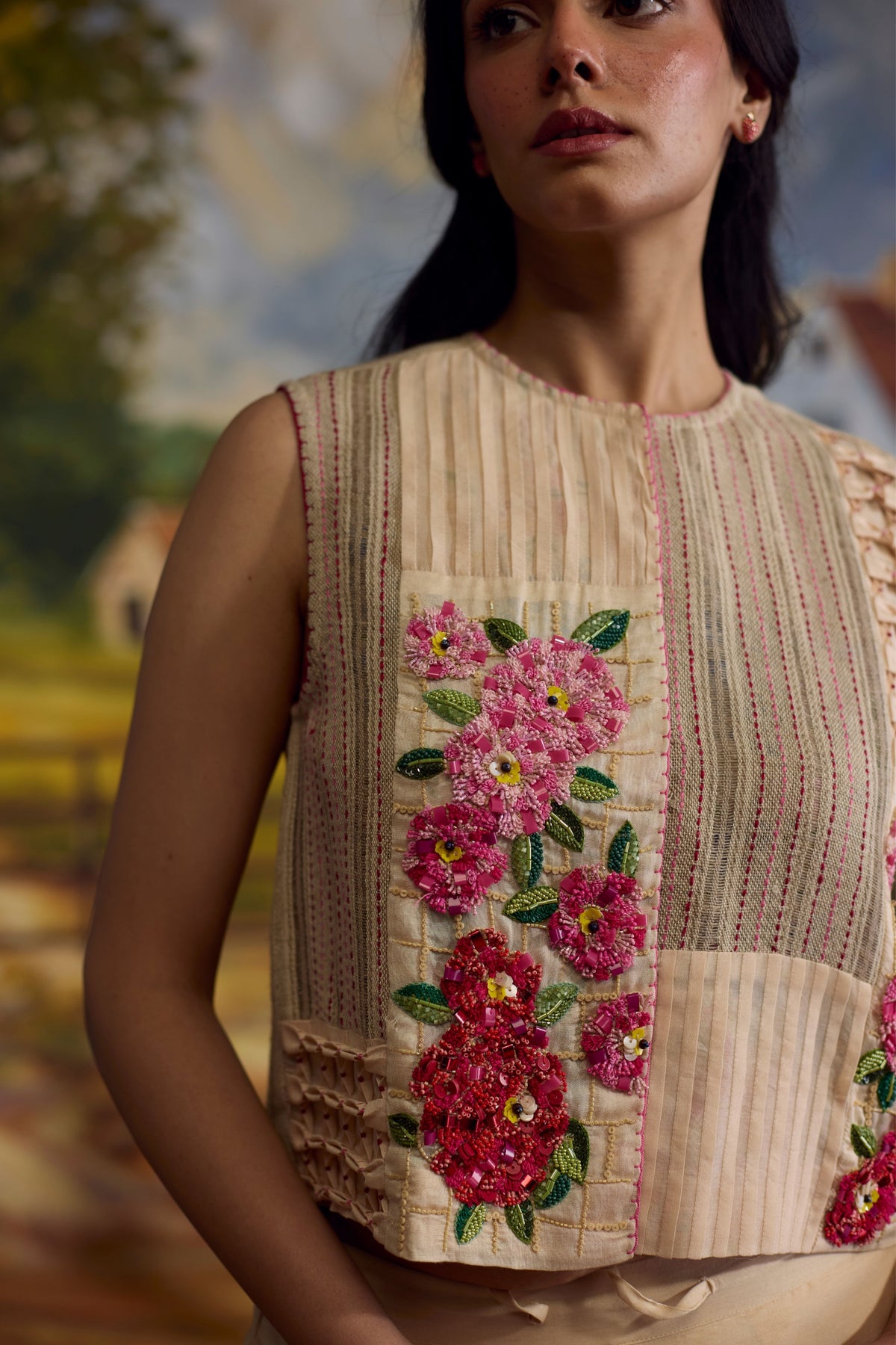 Sorbet Floral Waist Coat