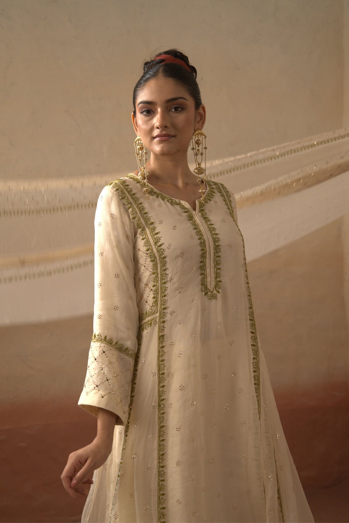 Organza Kalidar Set
