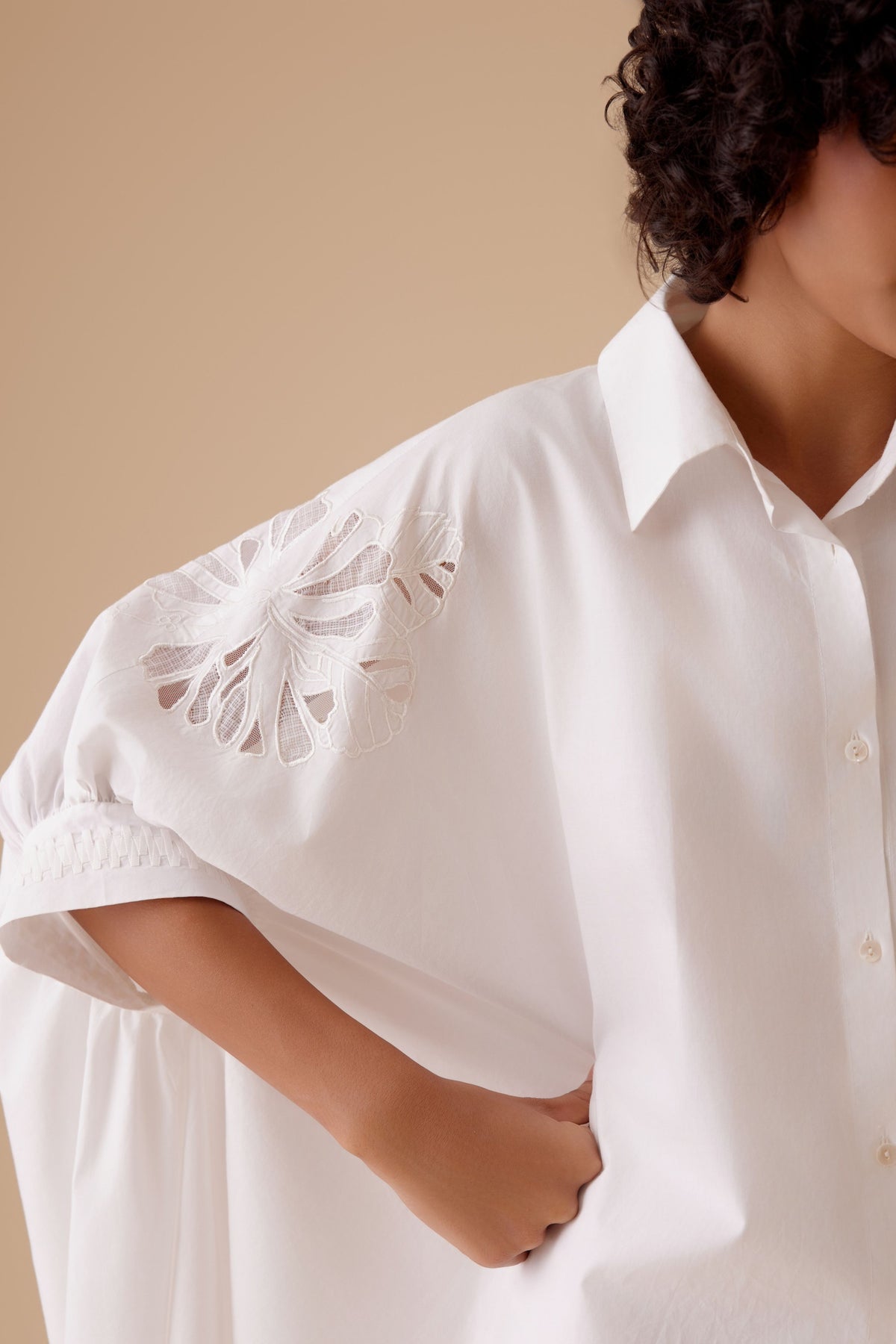 White Manya Kaftan