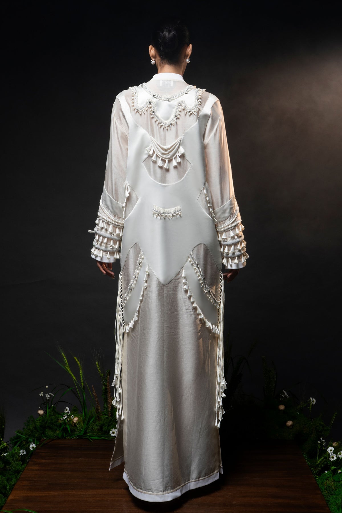 Sculptural Patchwork Dress