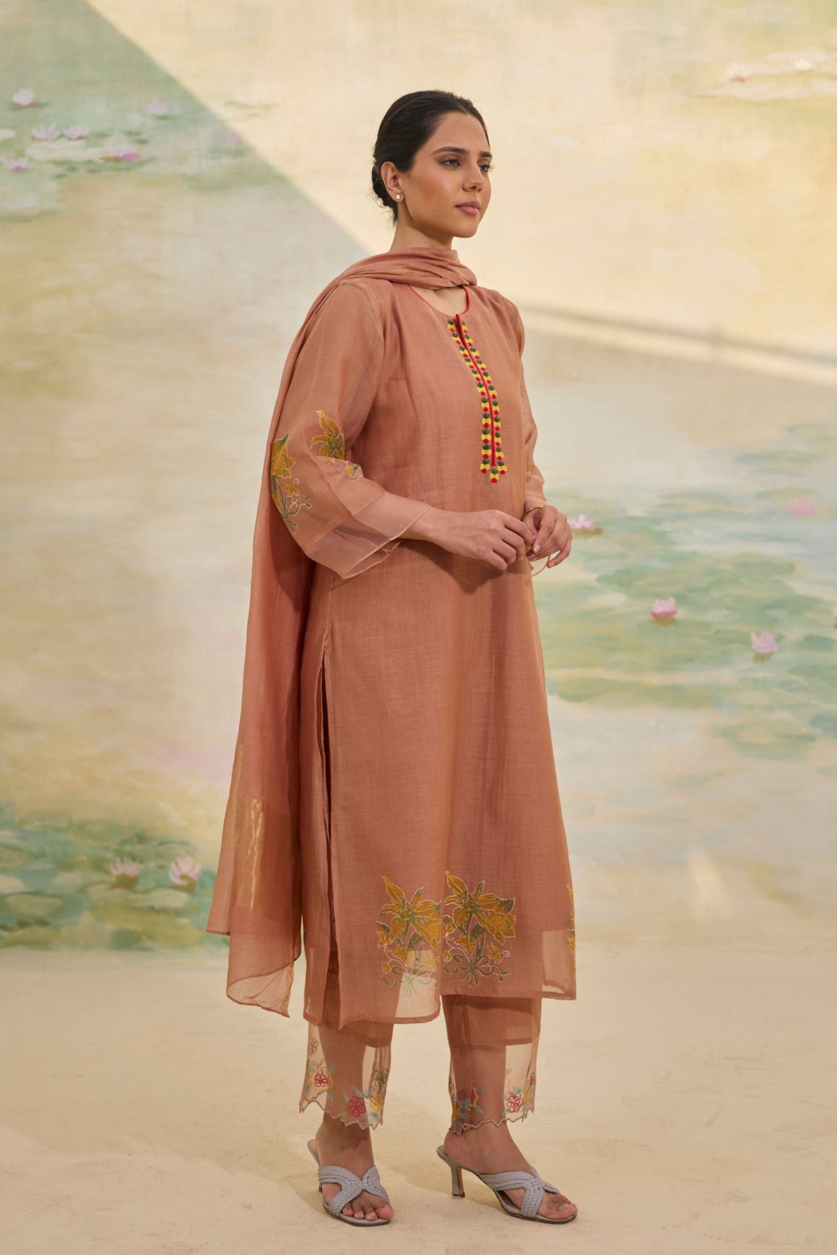 Fawn Kurta Set