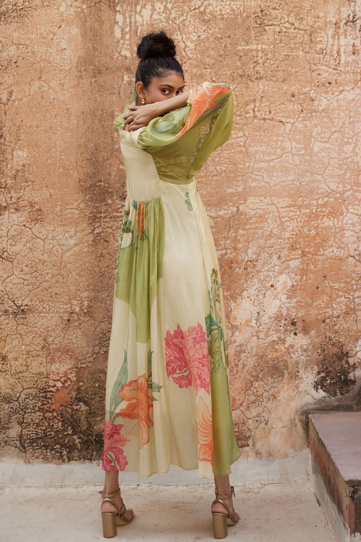 Pastel Green Maxi Dress