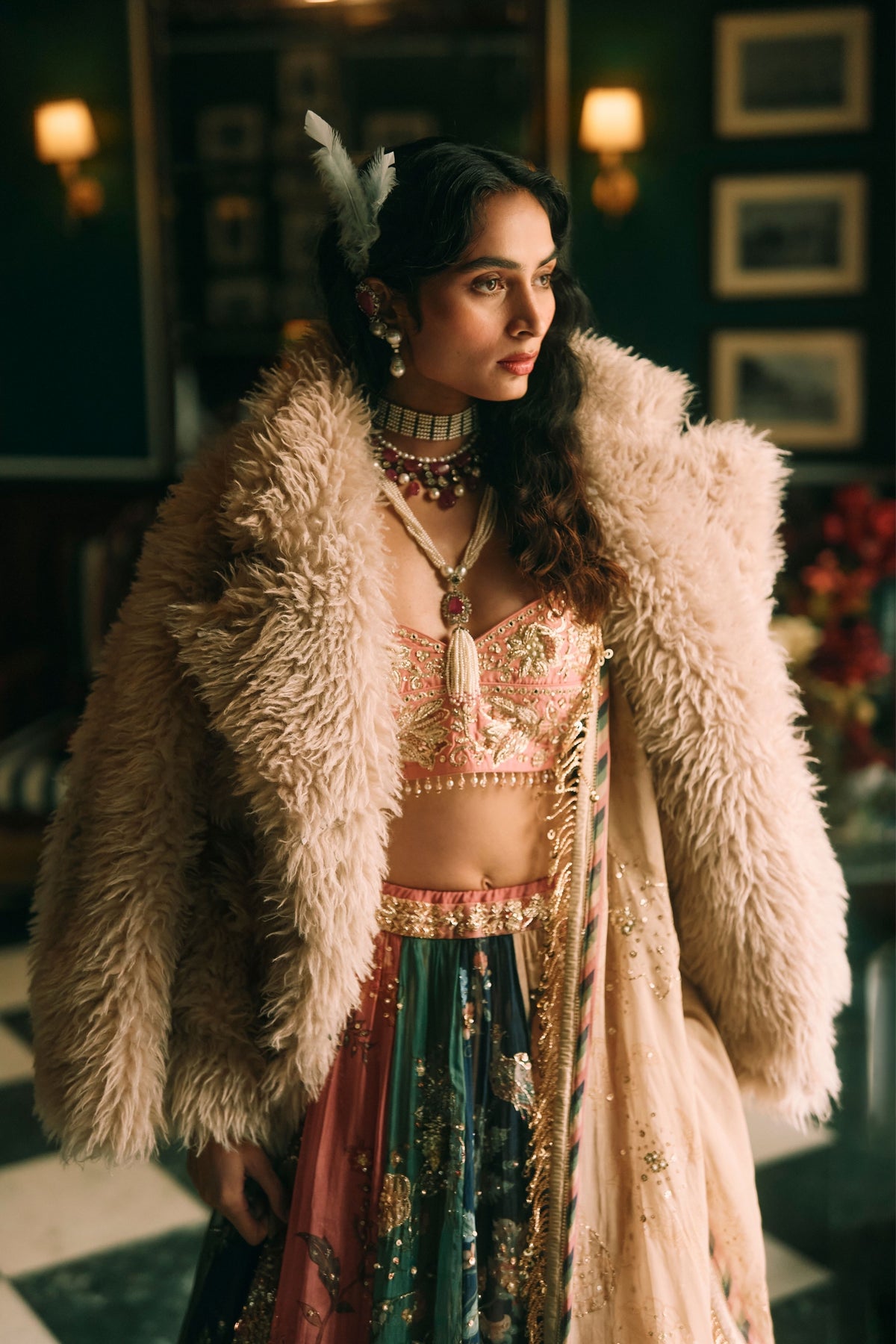 Aura Lehenga Set
