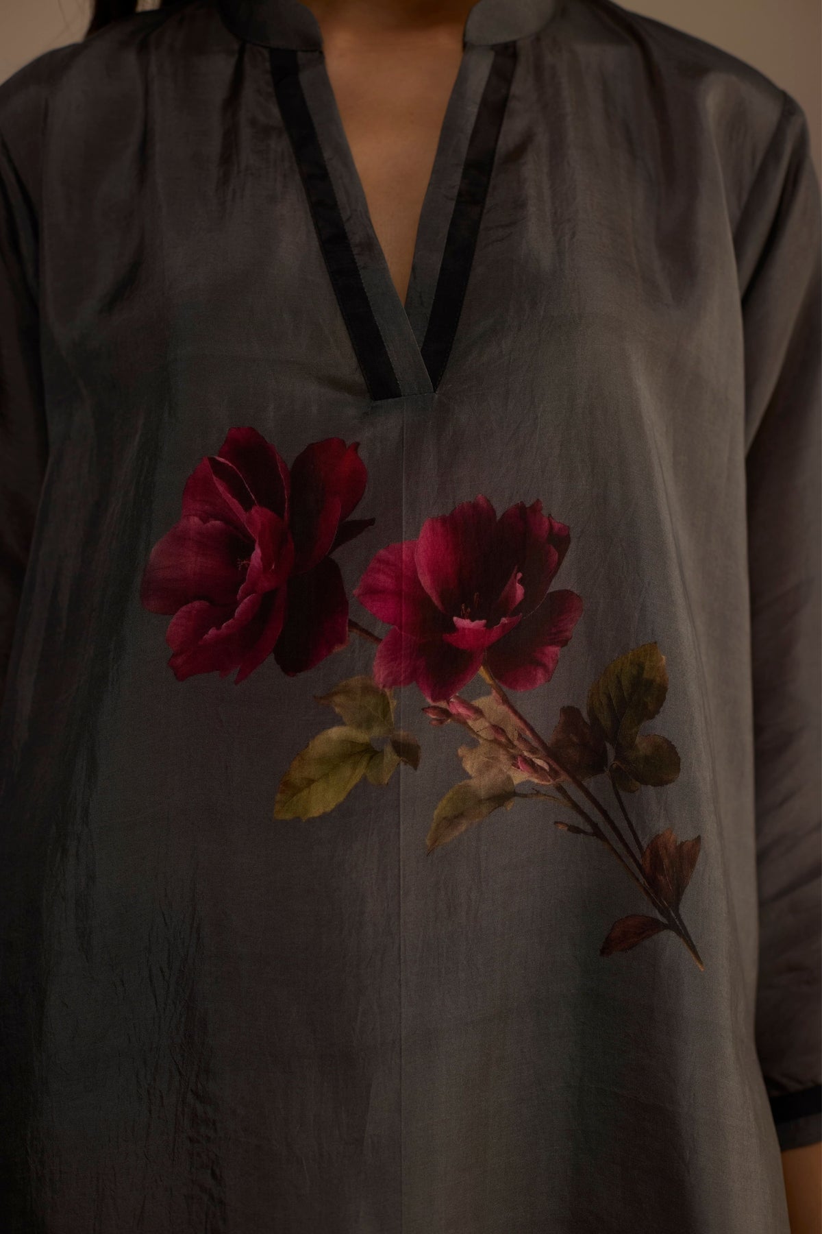 Wallflower Silver Kurta