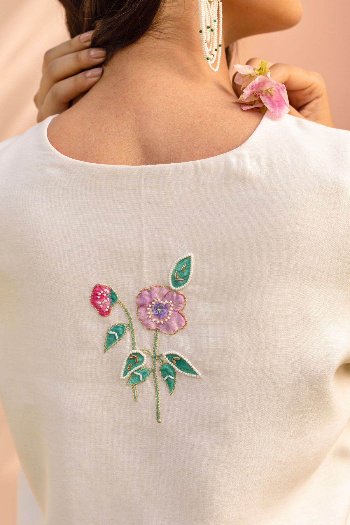 Zia Gathered Short Kurta Set