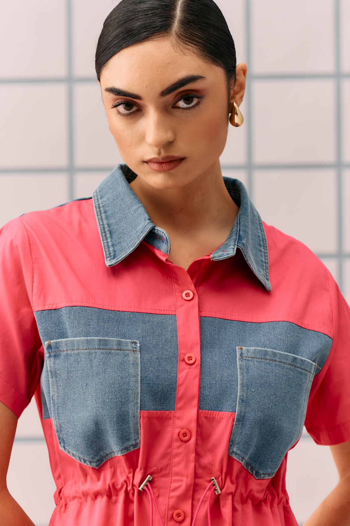 Fuscia Alles Dress