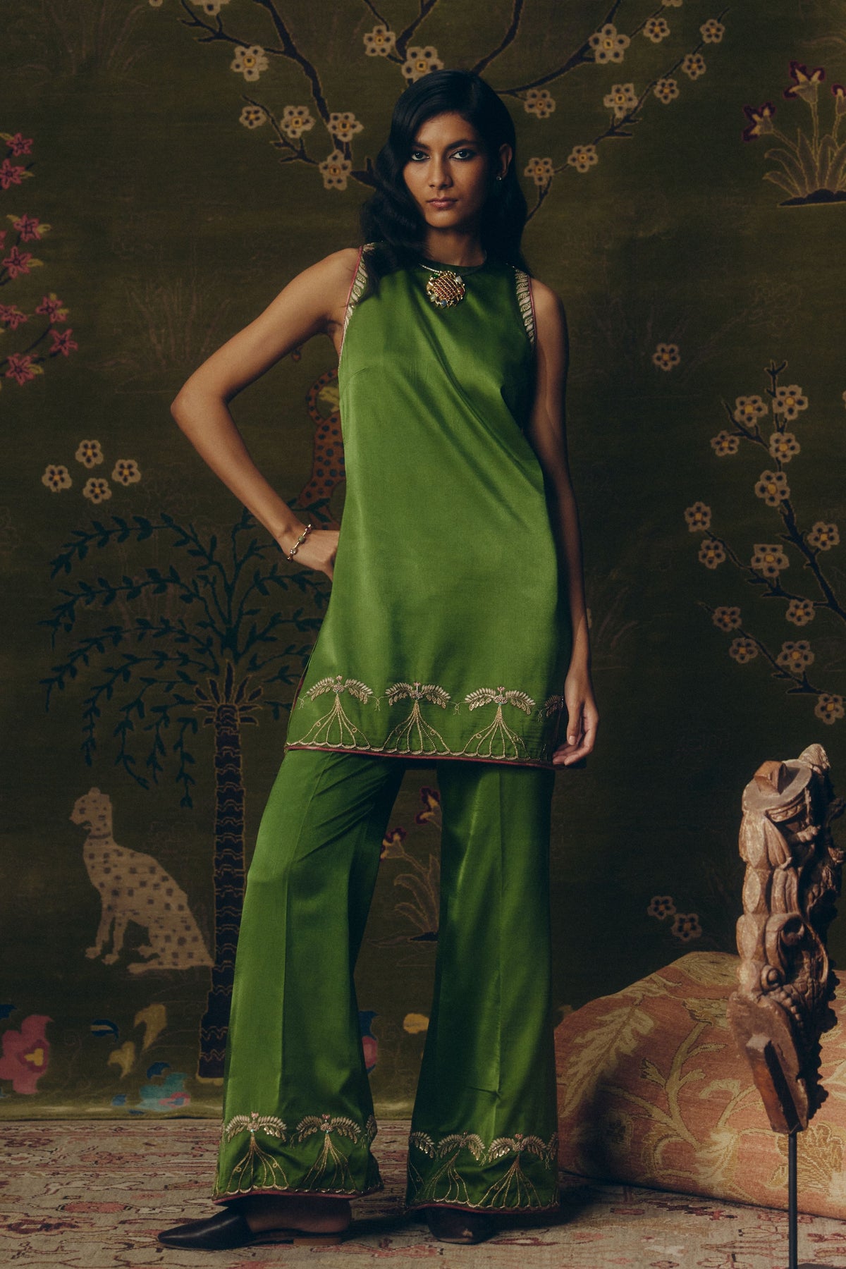Carnegie Grass Tunic Set