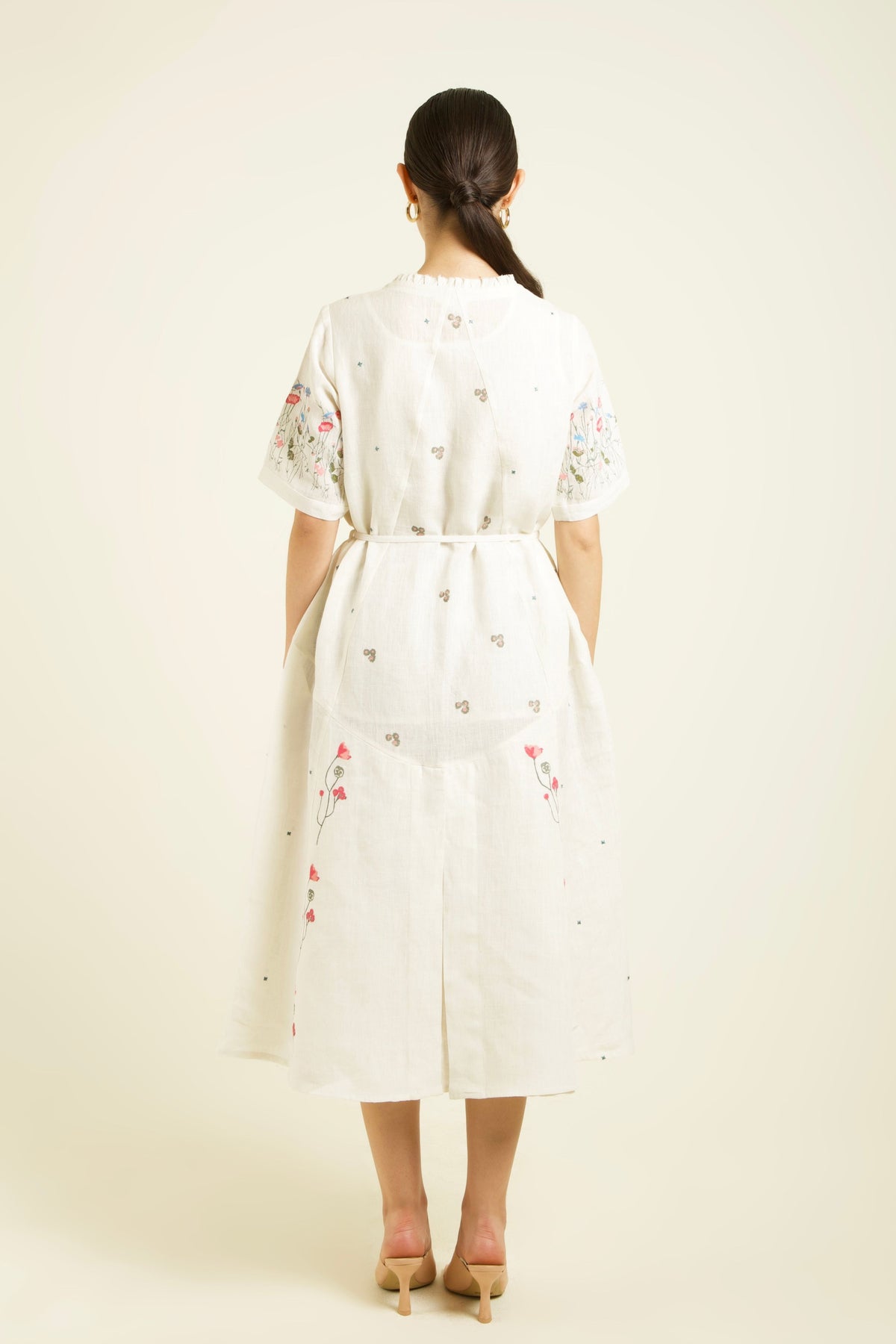 Ivory A-line Dress