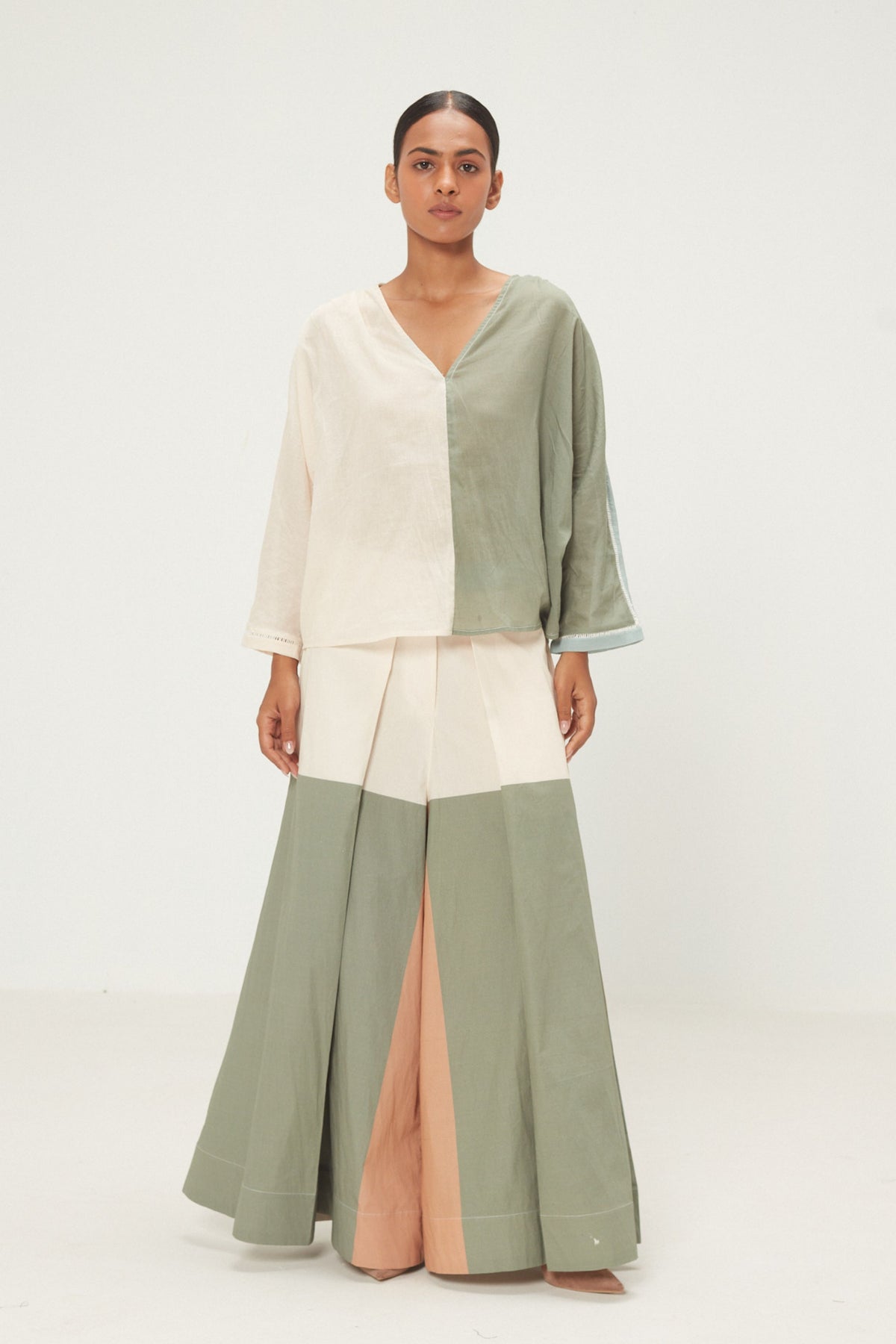 Teal Dune Pants