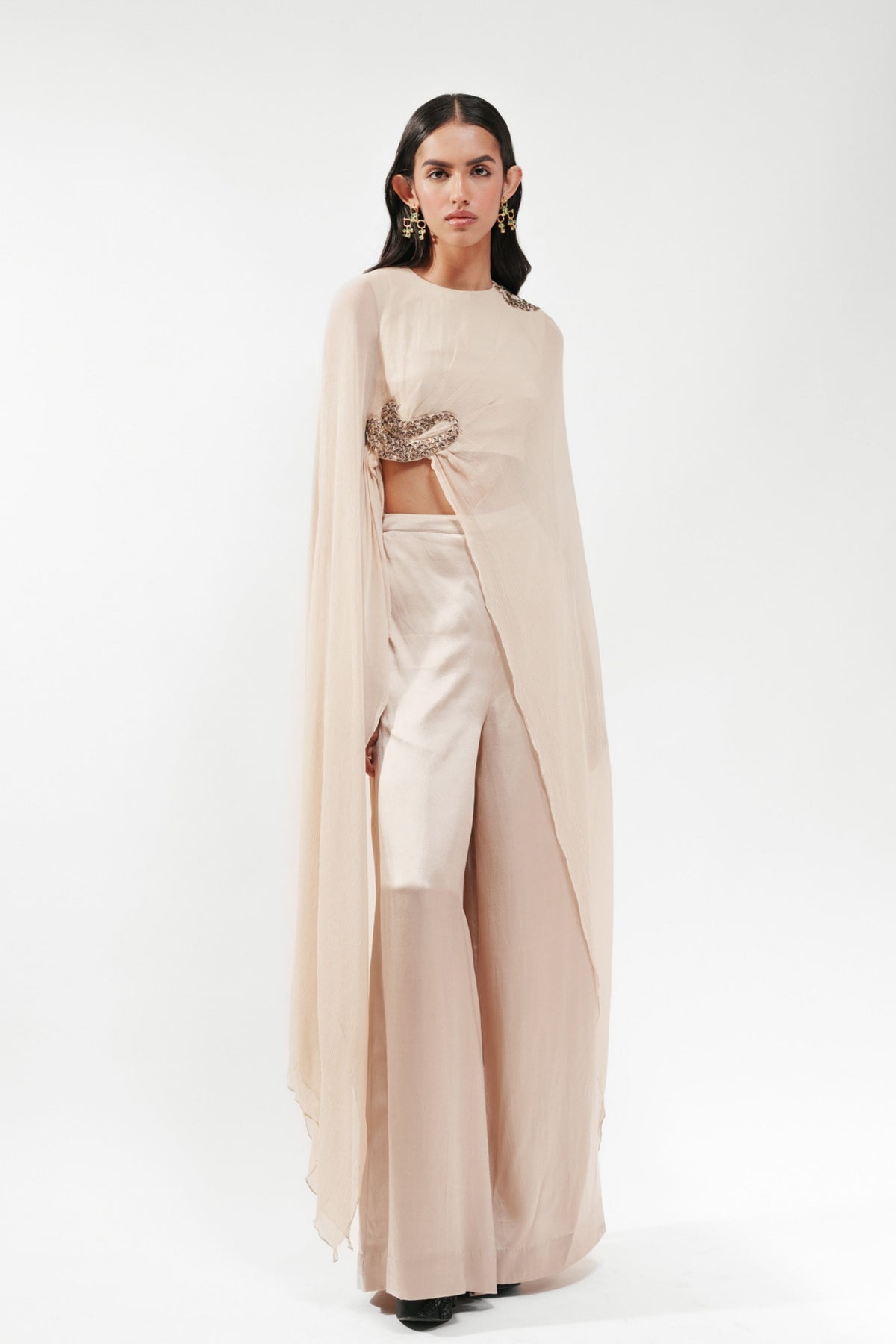 Draped Cape Set