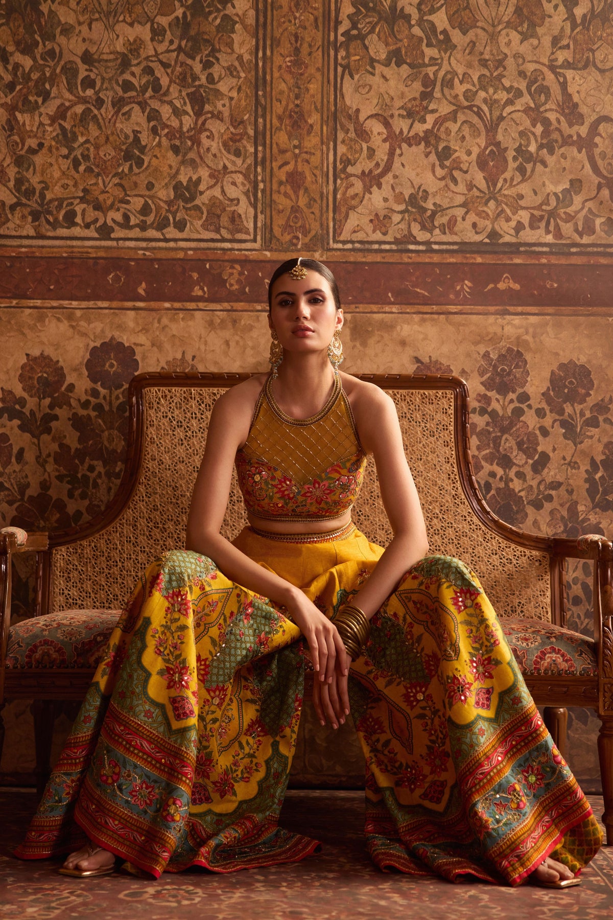 Arika Amber Sharara Set