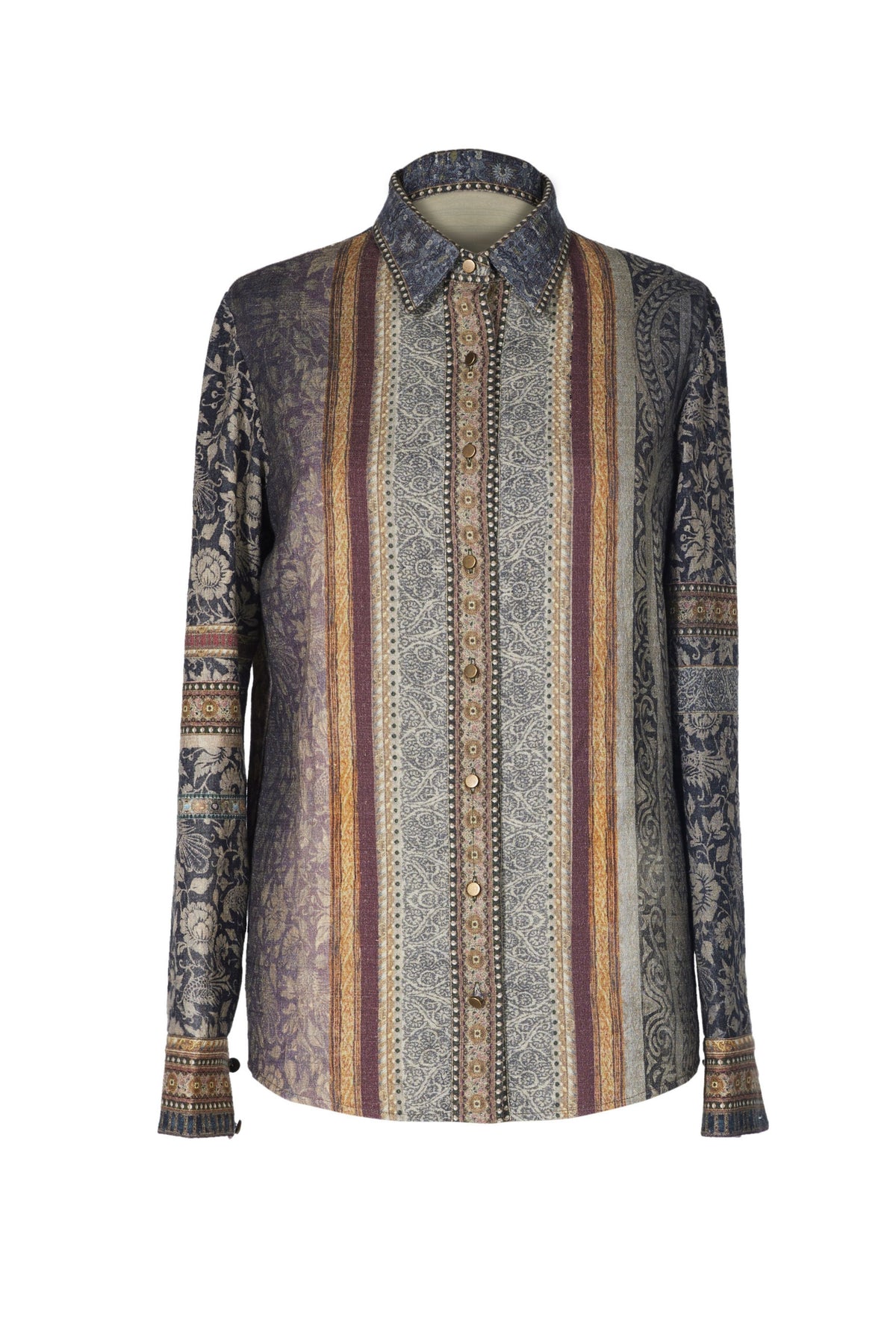 The Jamawar Collage Shirt