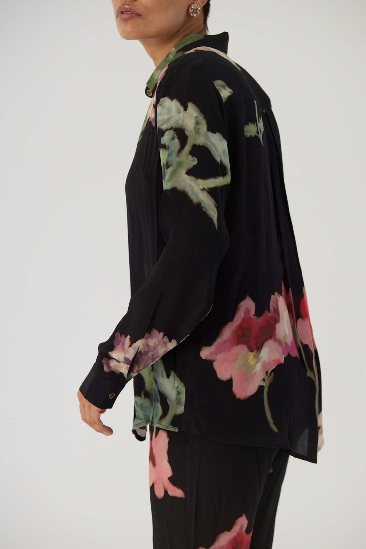 Juliet Black Crepe Co-Ord Set
