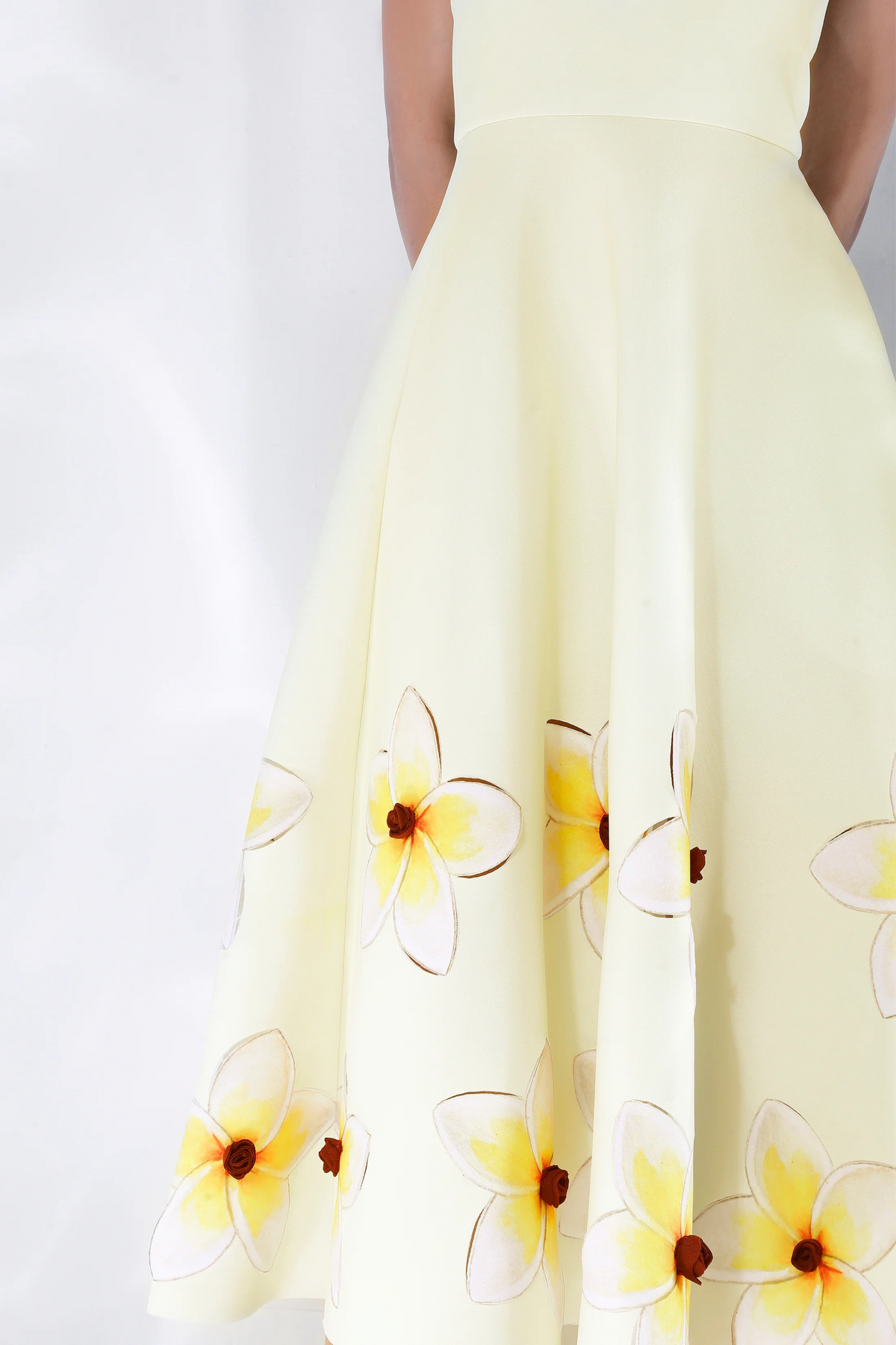 Cordelia Yellow Printed Dress