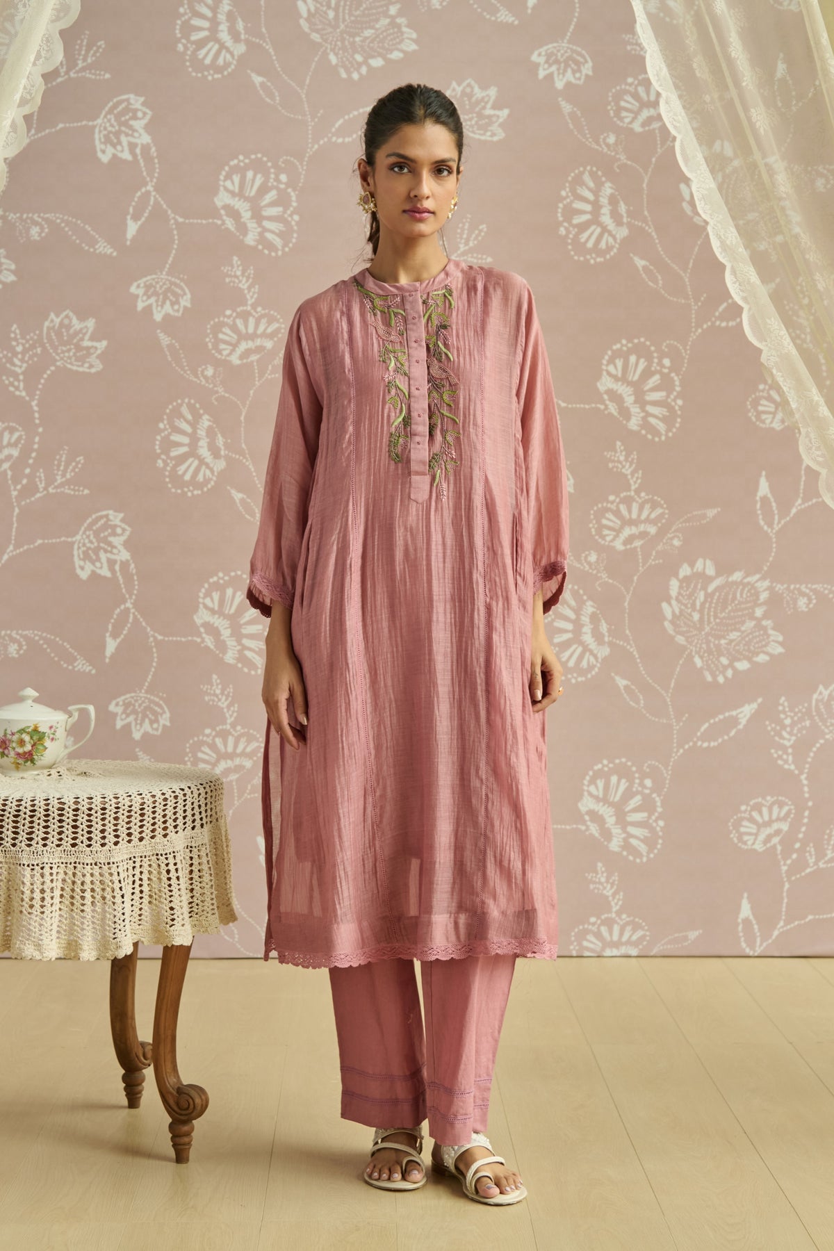 Blush Zehra Co-ord Set