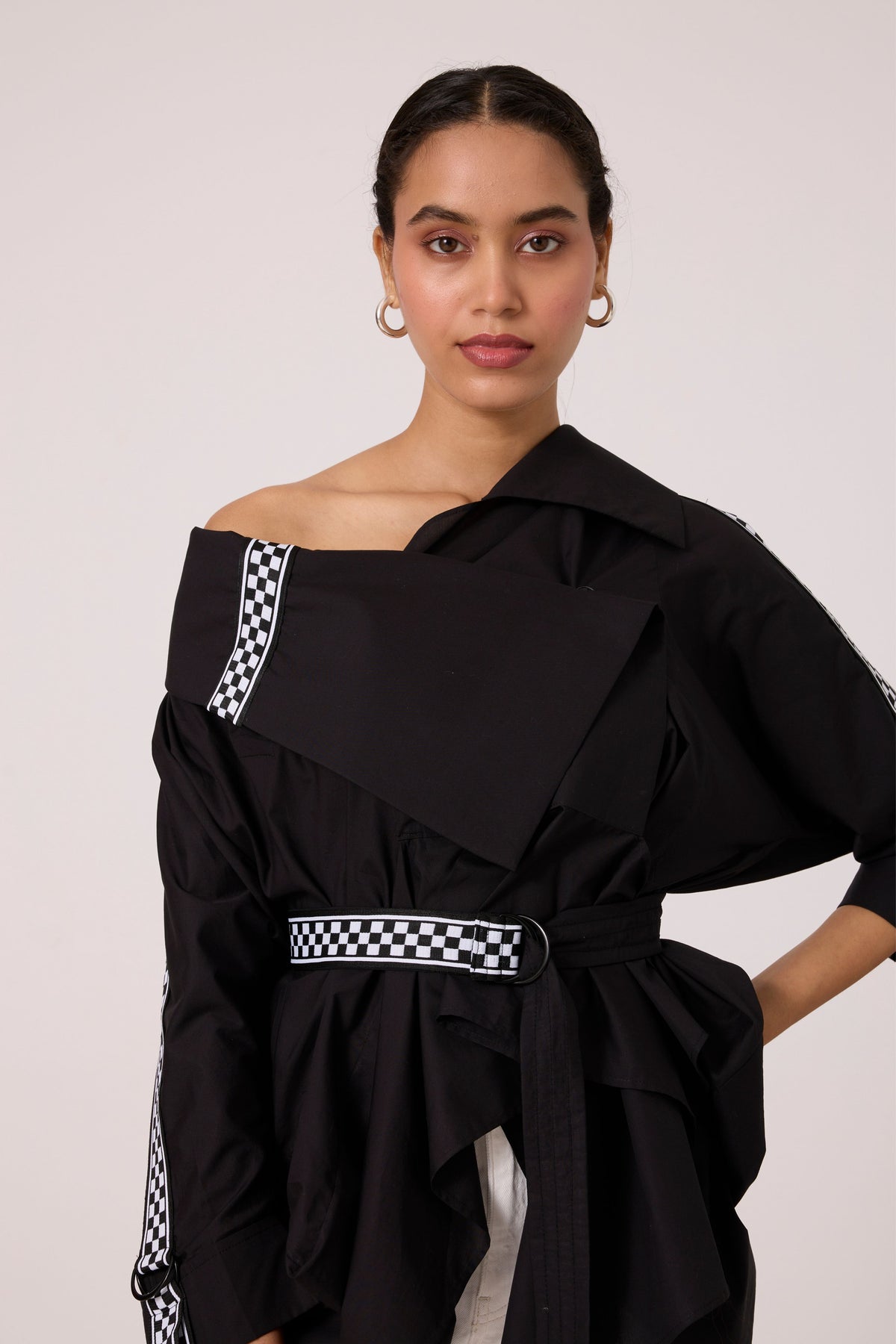 Ayaka Black Shirt
