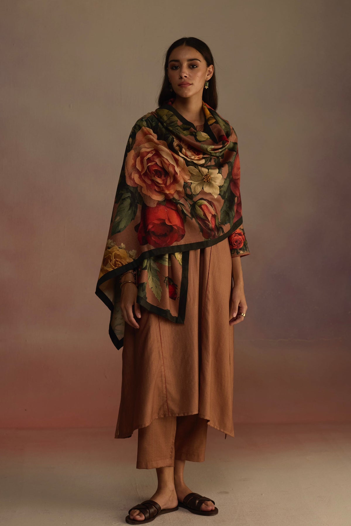Cinnamon Brown Kurta