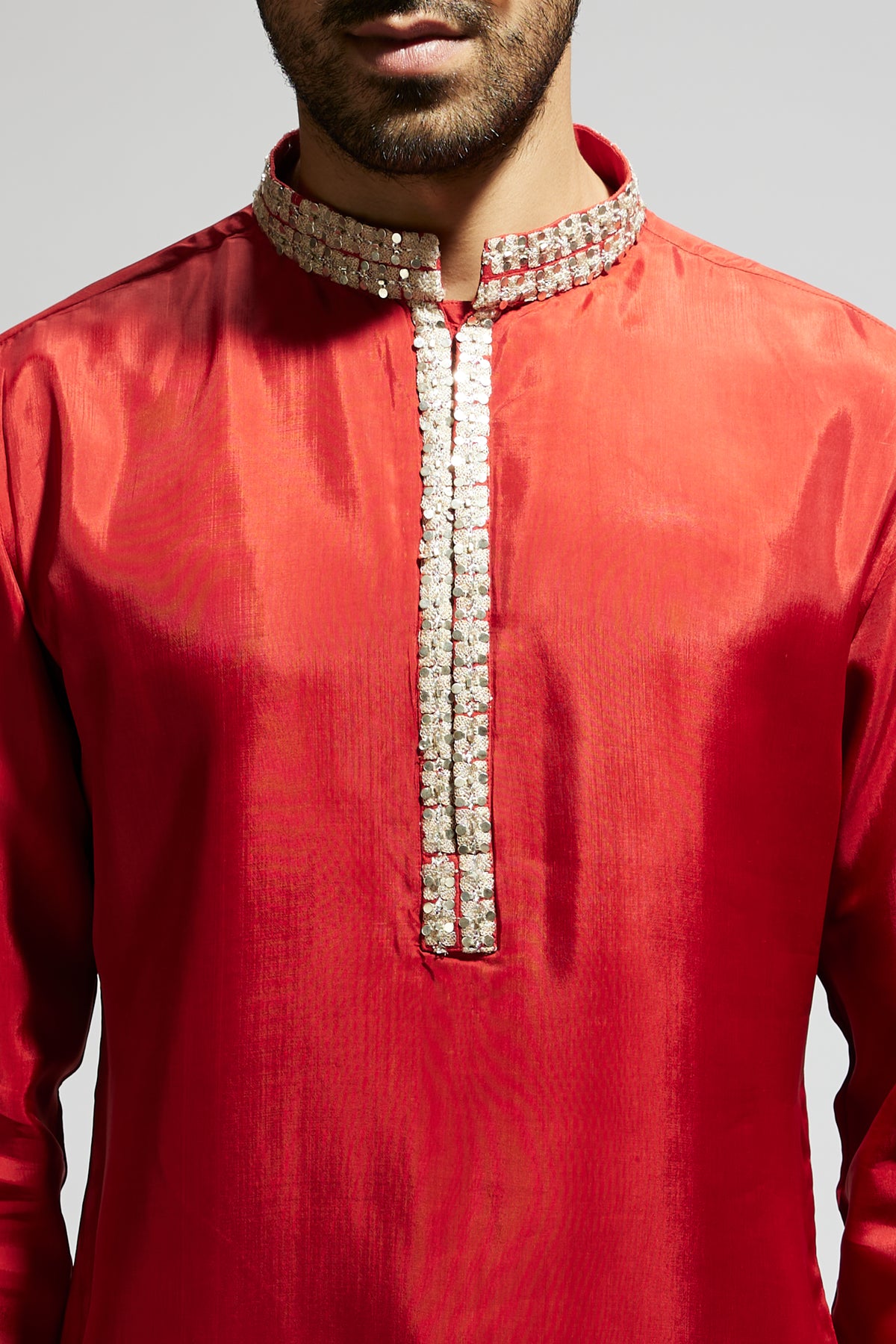 Orange Kurta With Pants