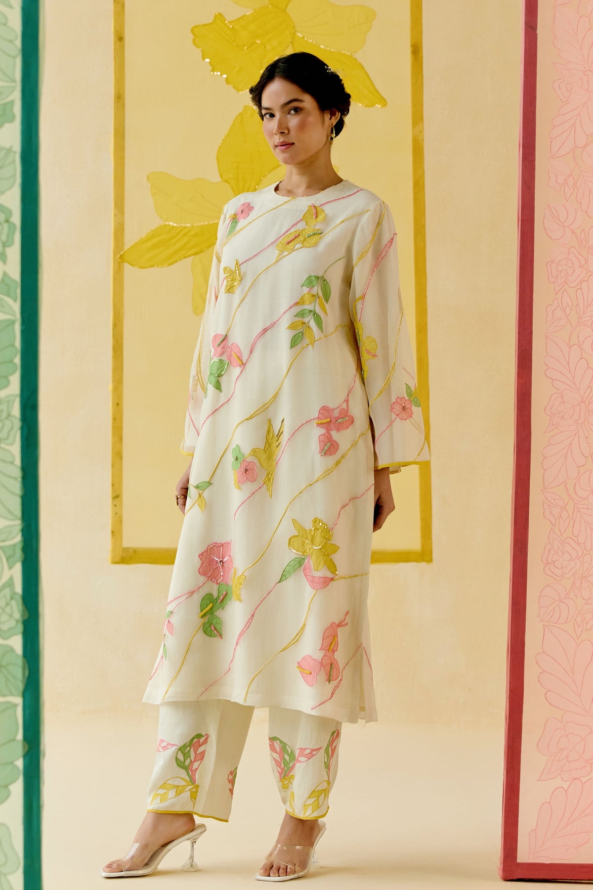 Ivory Kurta Set
