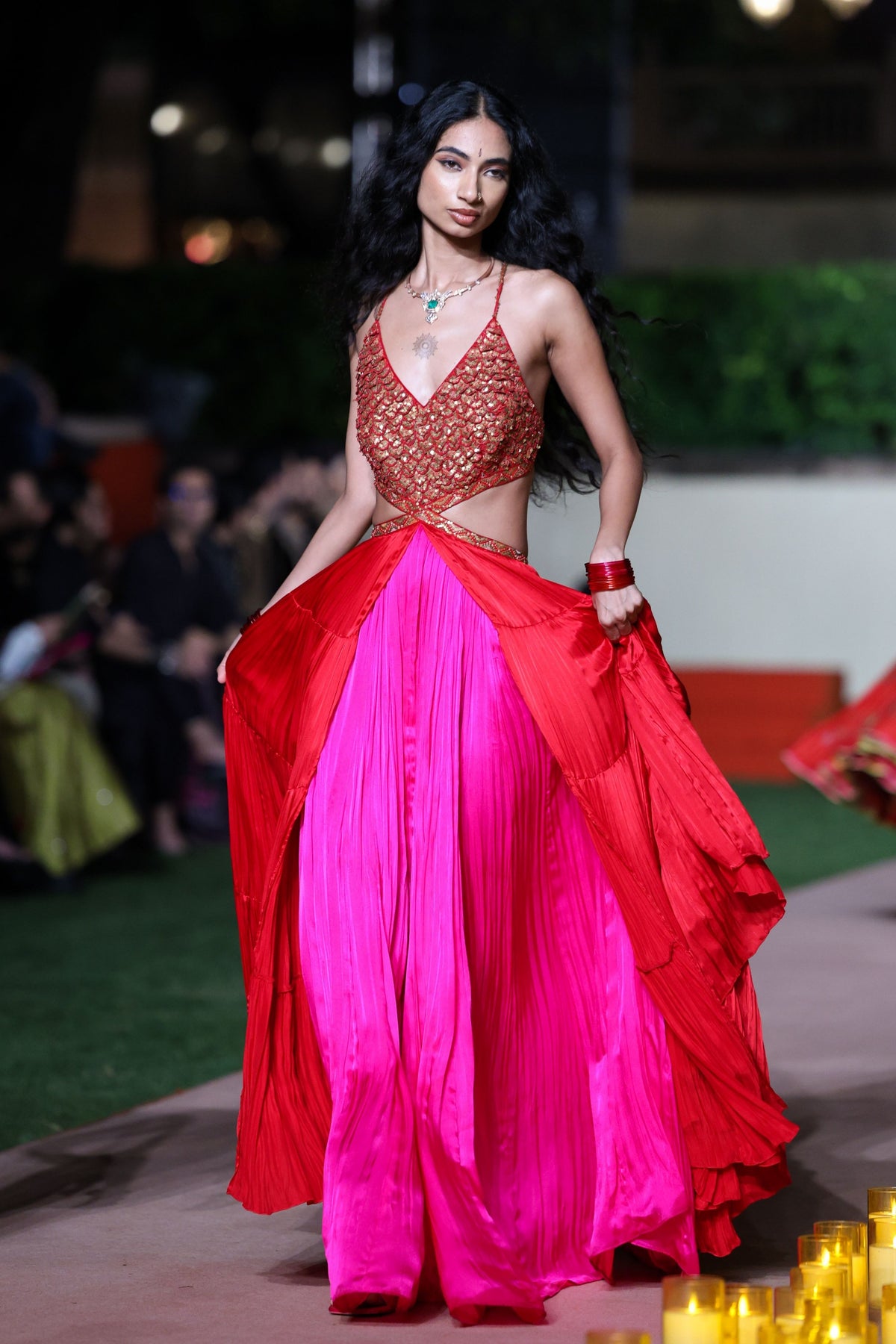 The Surkh Laal Ghagri Maxi
