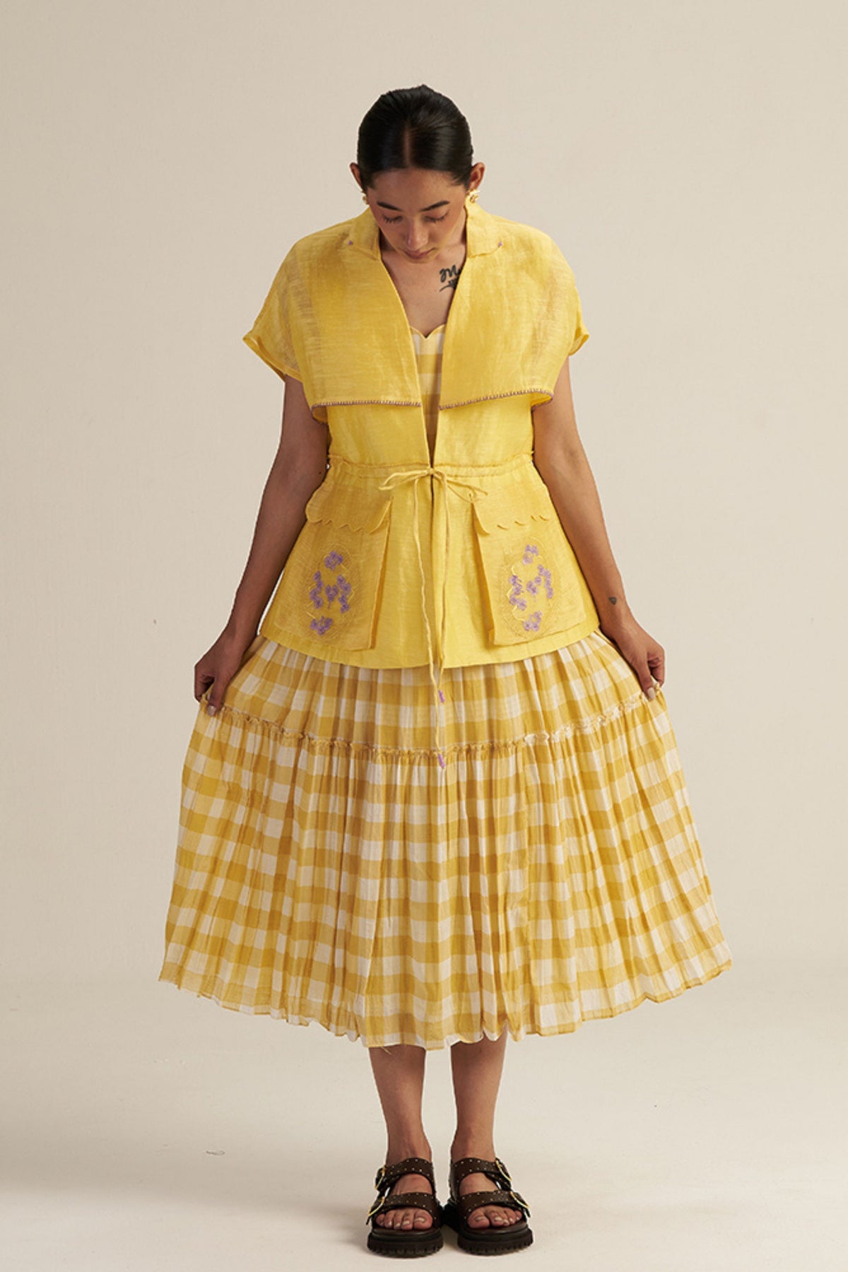 Quite Bloom Skirt Set