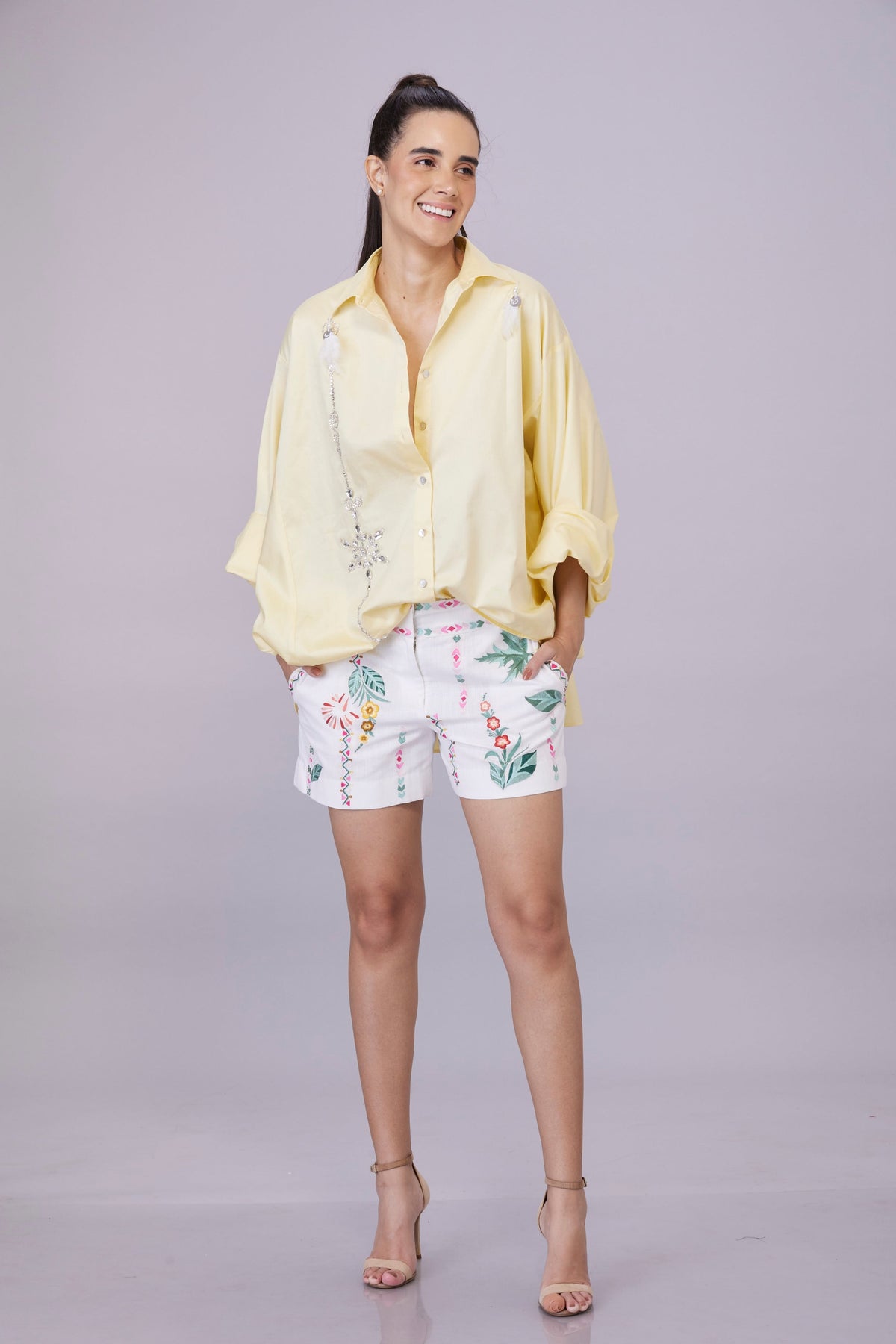 Light Lemon Batwing Shirt