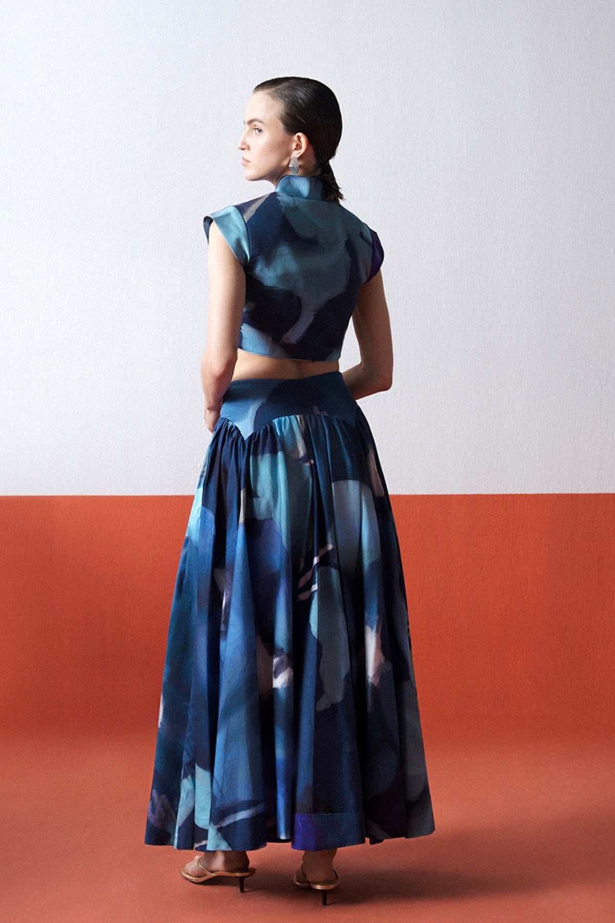 Blue Lagoon Skirt Set