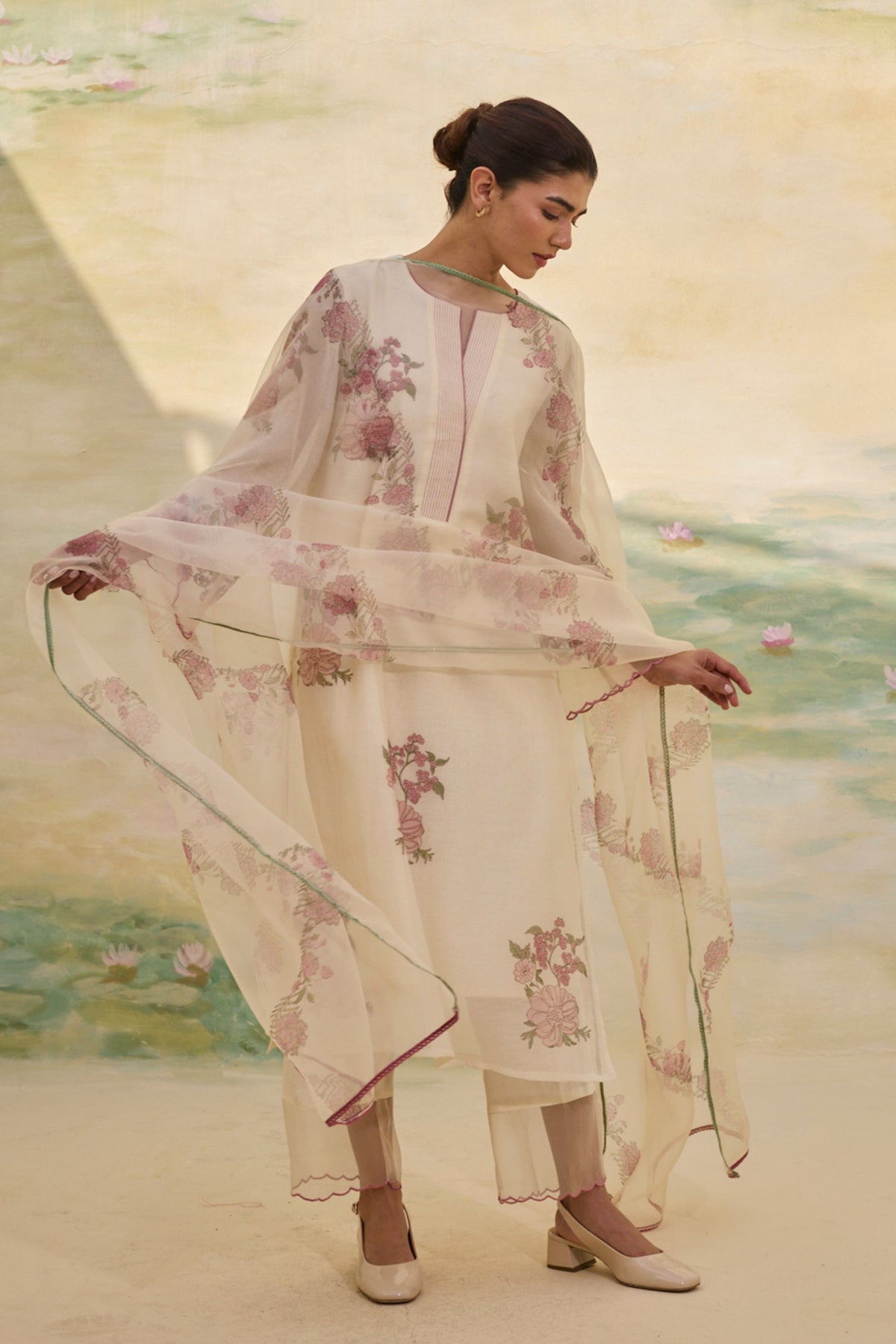 Charm Ivory Kurta Set