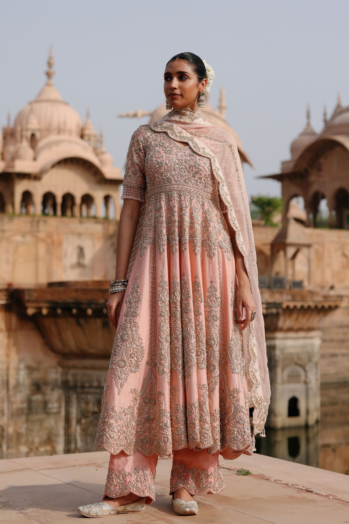 Mahrosh Pink Anarkali Set
