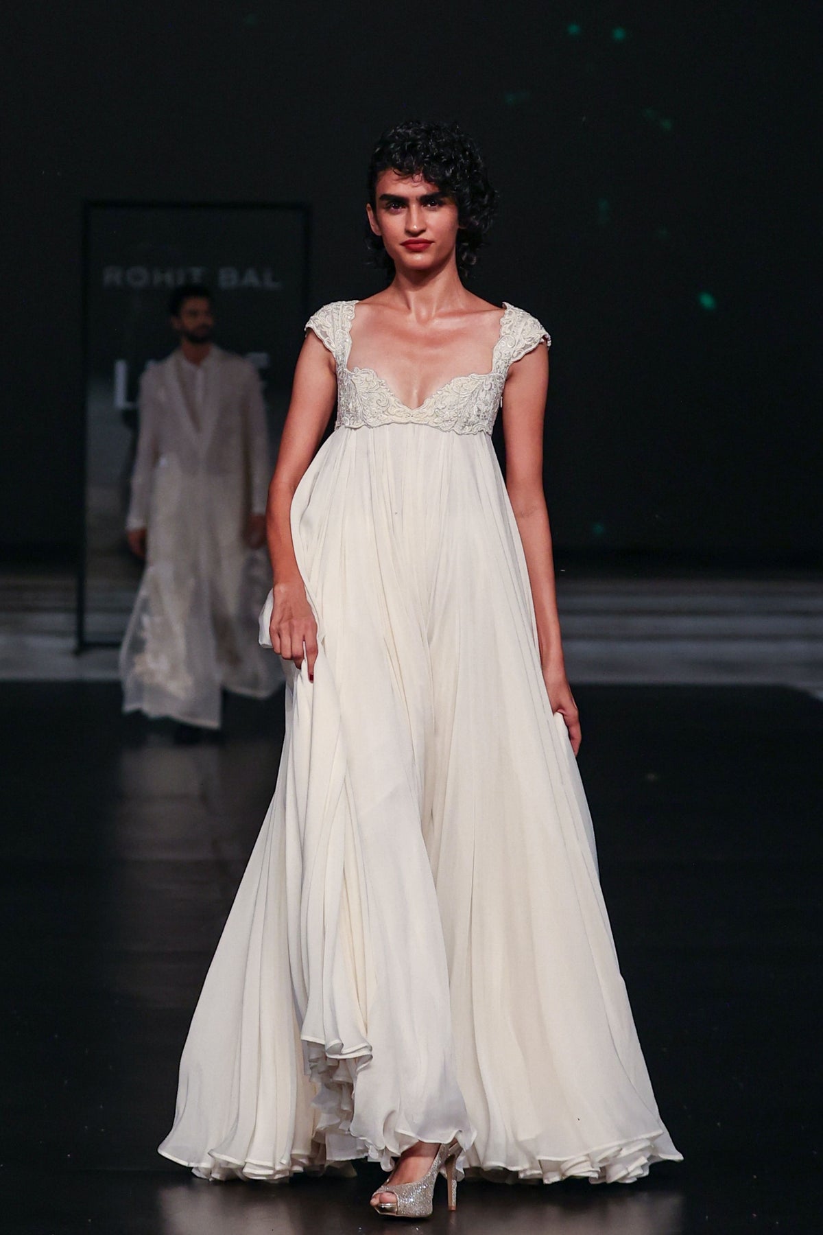 Chiffon Anarkali Set