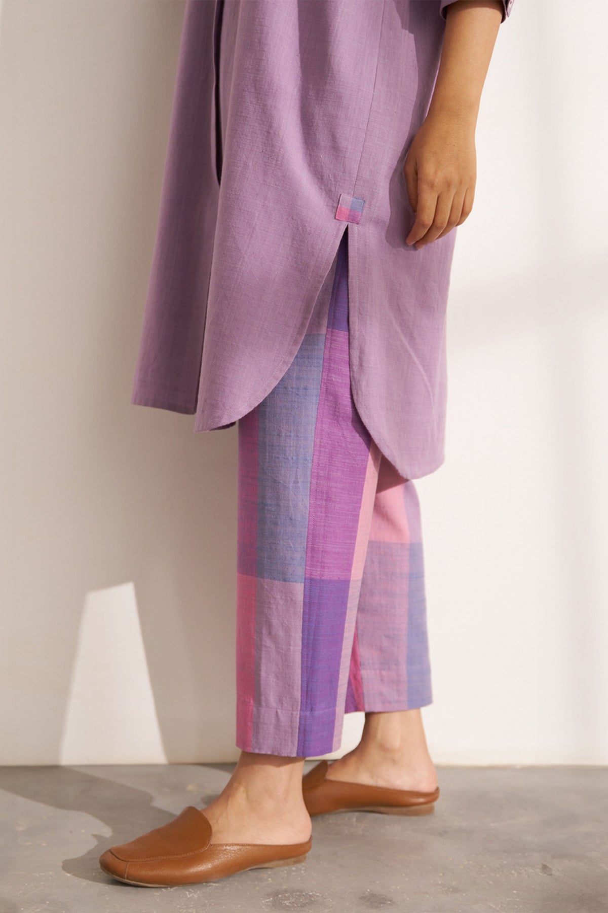 Lilac Anti-fit Tunic Set