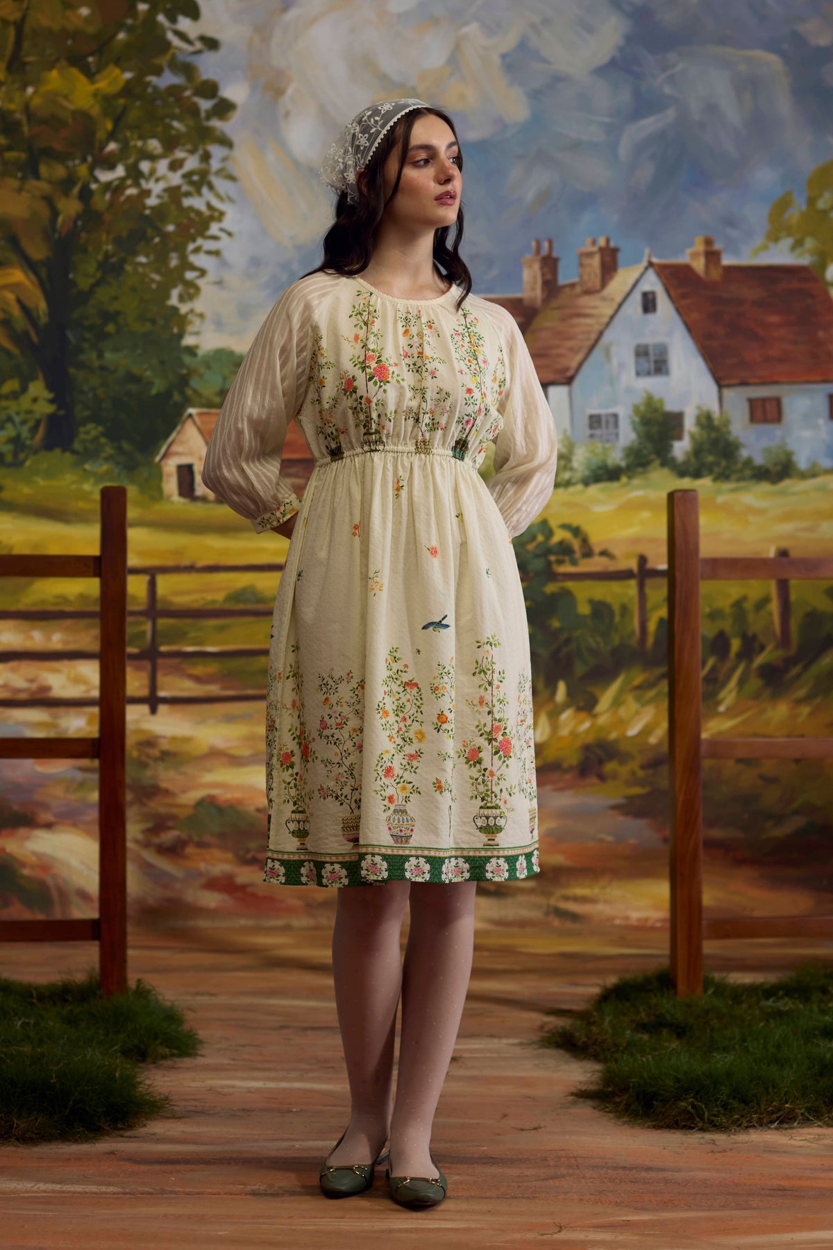 Lumina Floral Dress