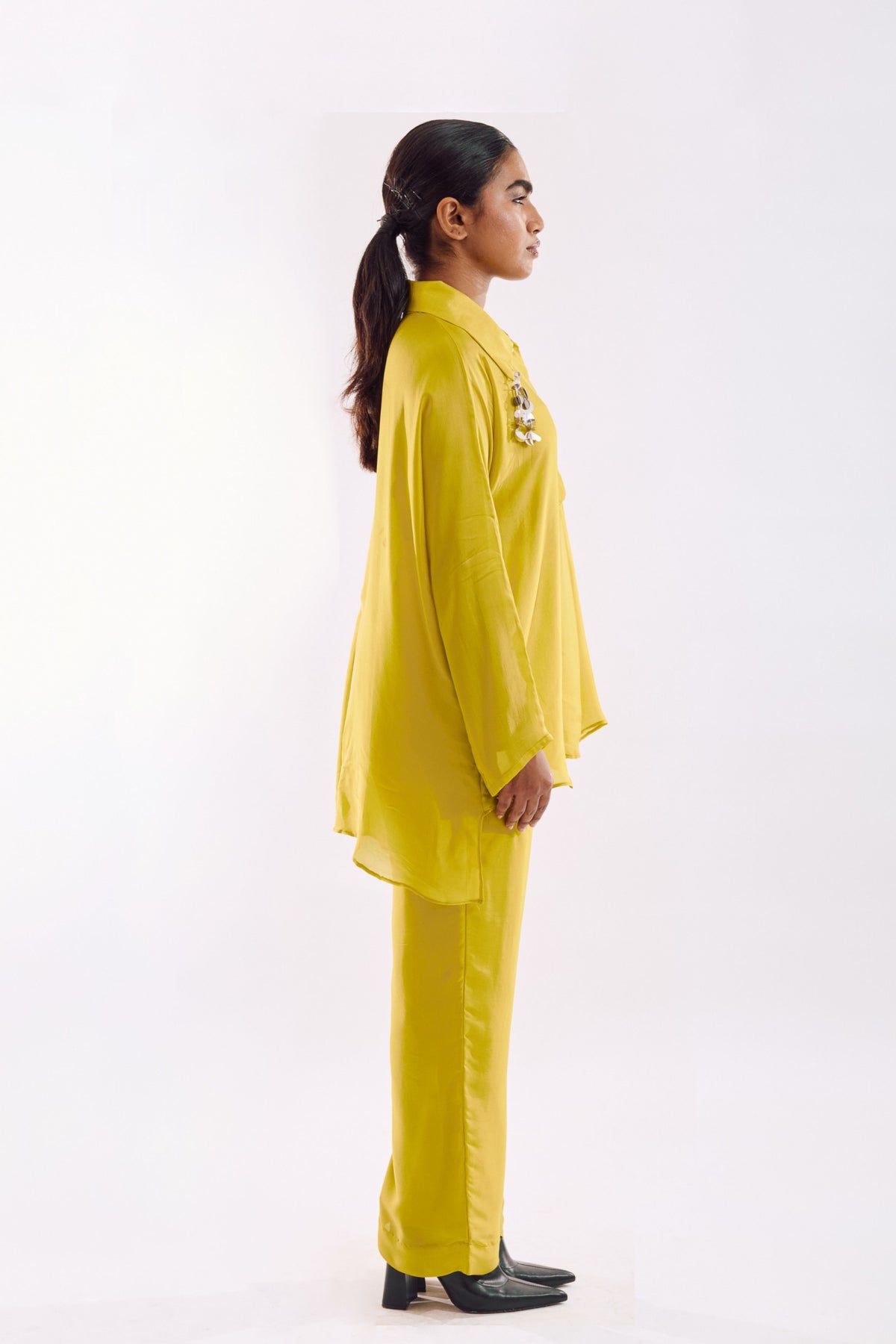 Lime Tassel Co-ord Set