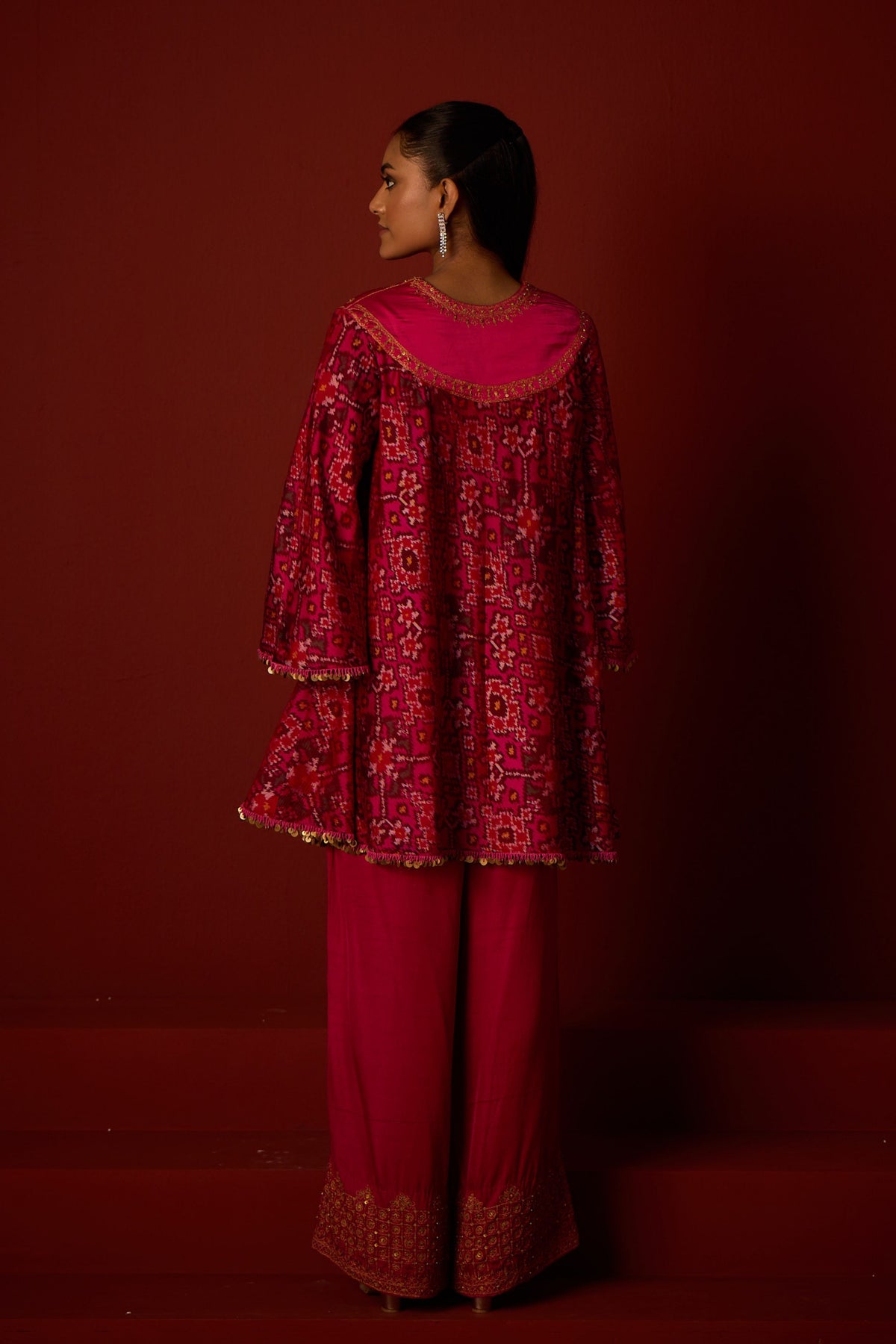 Patola Marodi Anarkali Tunic Set