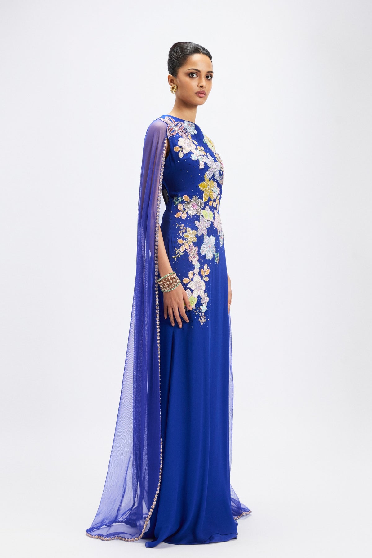 Mandevilla Georgette Gown