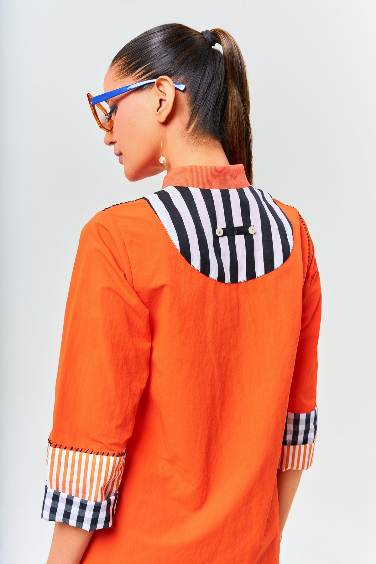 Orange Toriq Shirt