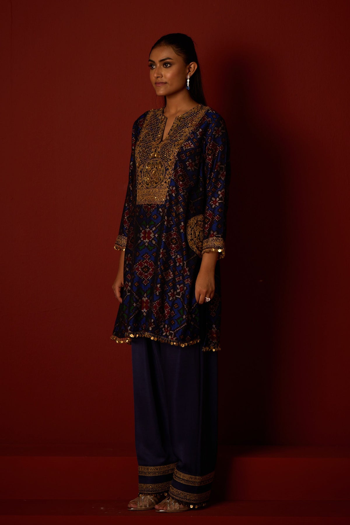 Patola Kurta With Marodi