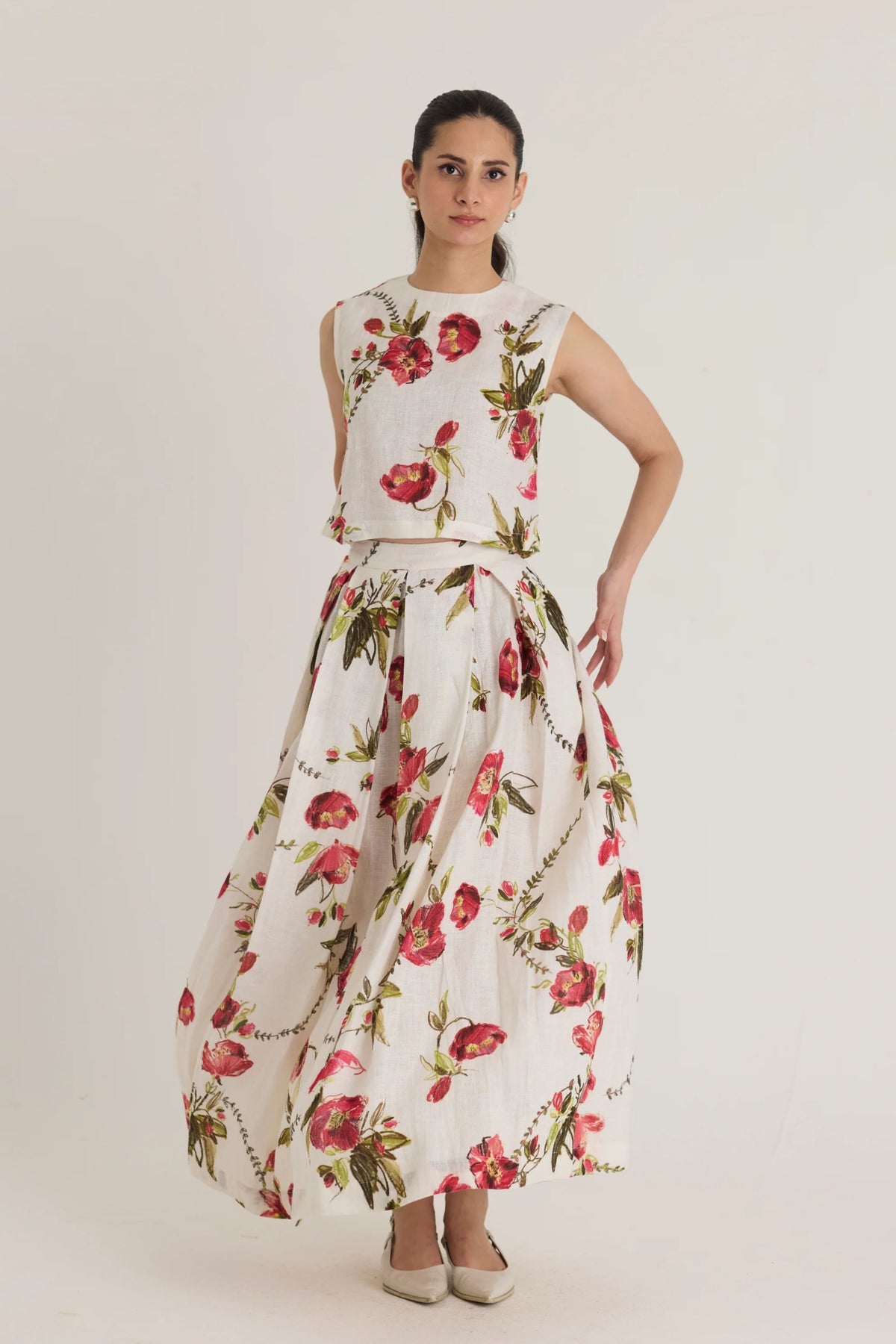 Rosita Top &amp; Skirt Set