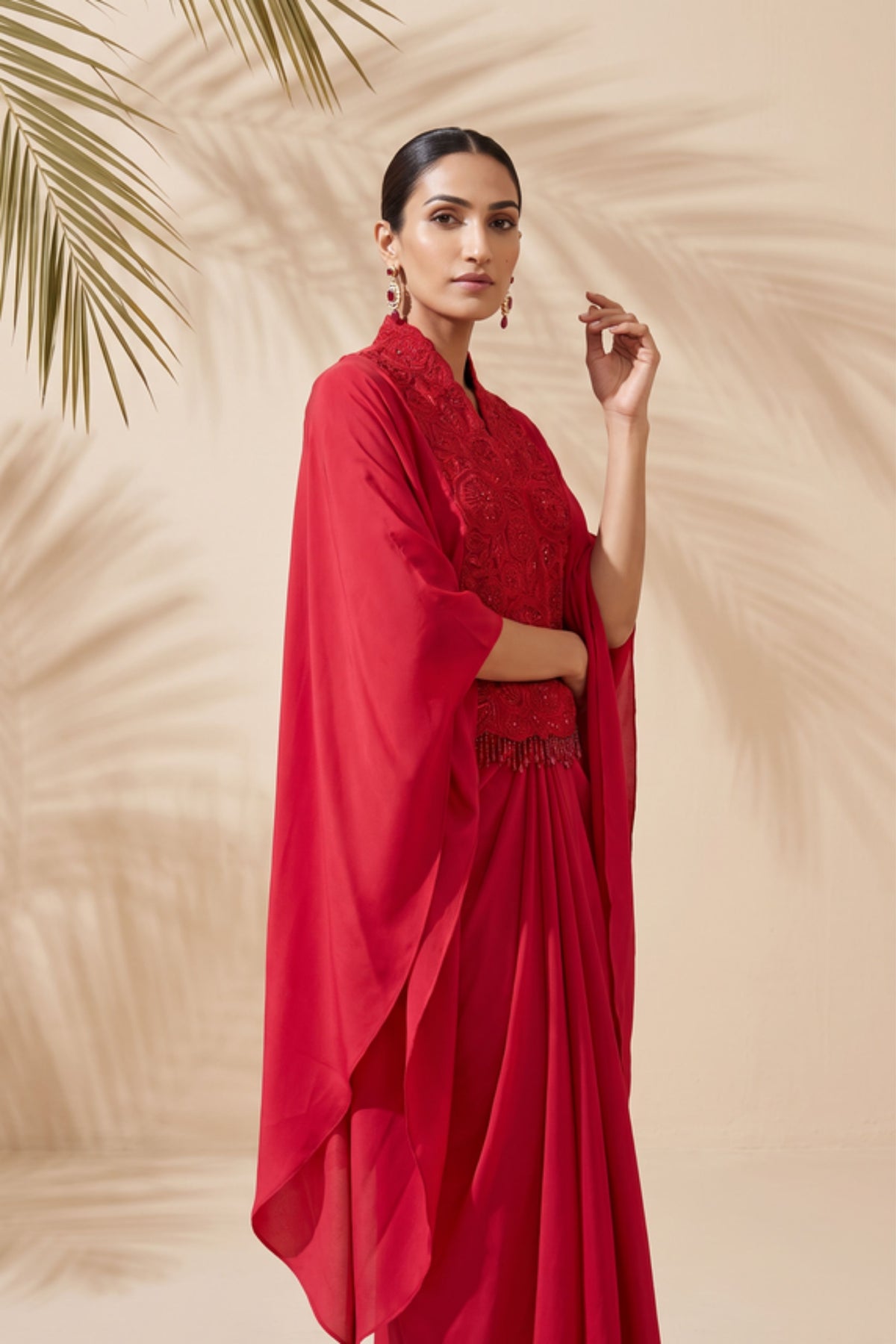 Maribel Kaftan Skirt Set