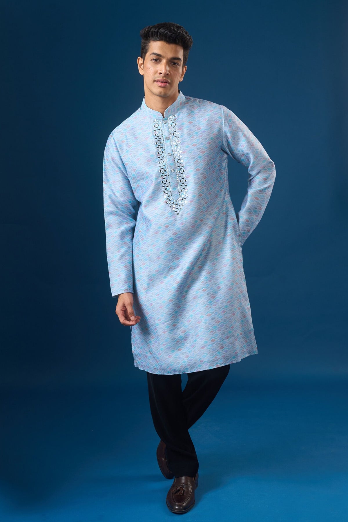 Sky Blue Kurta Set