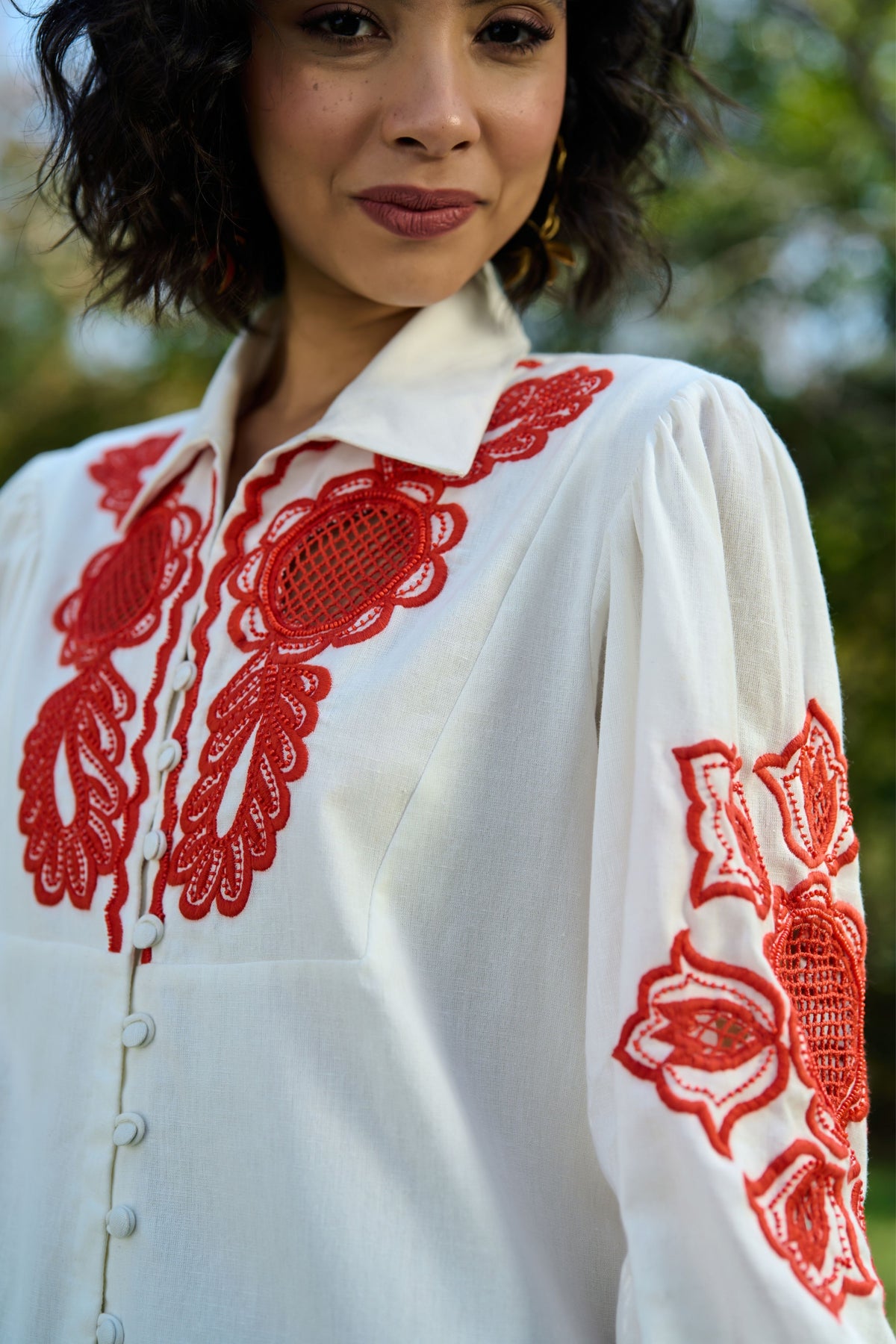 Ivar Embroidered Dress