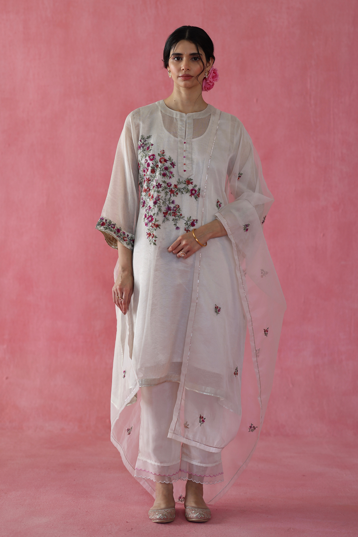 Ivory Phirni Kurta Set