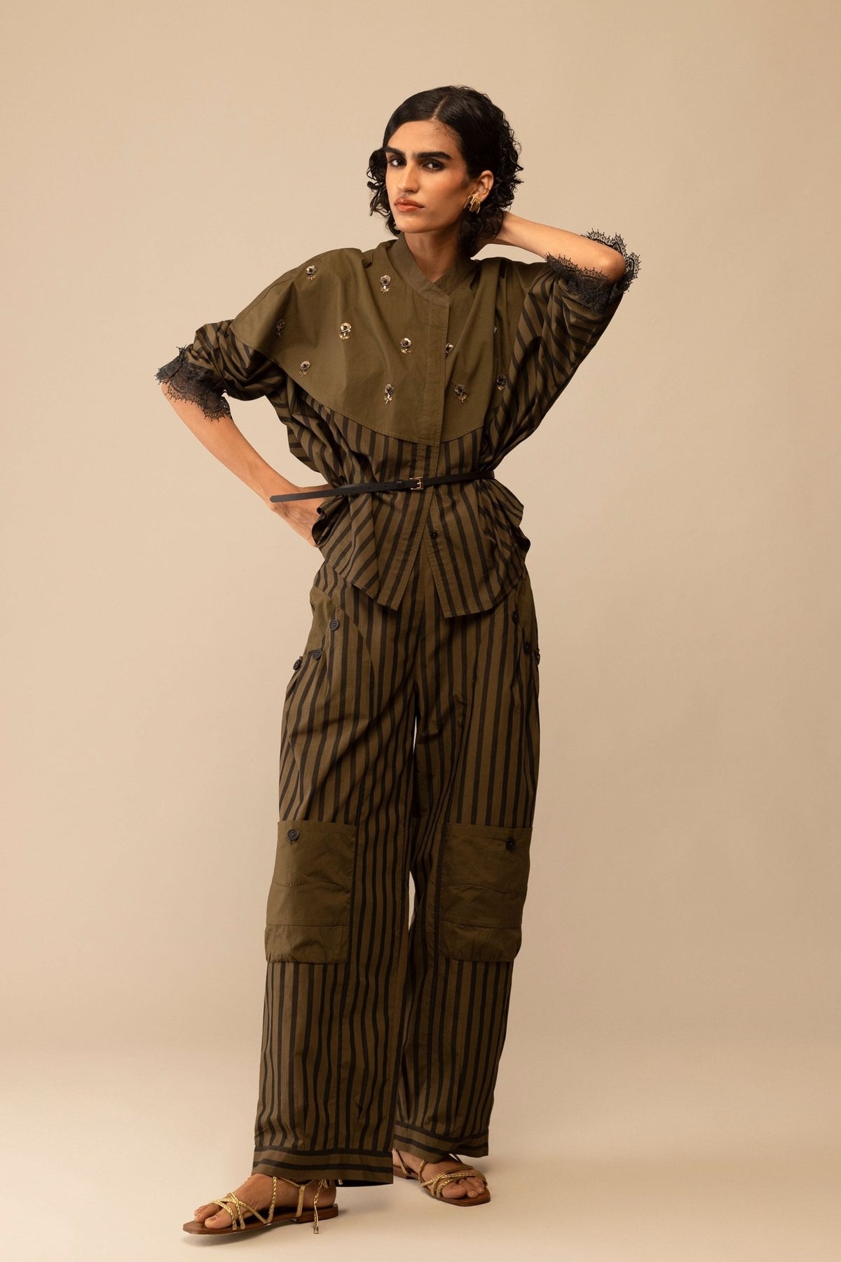 Emma Olive Top - Bunka - Elahe