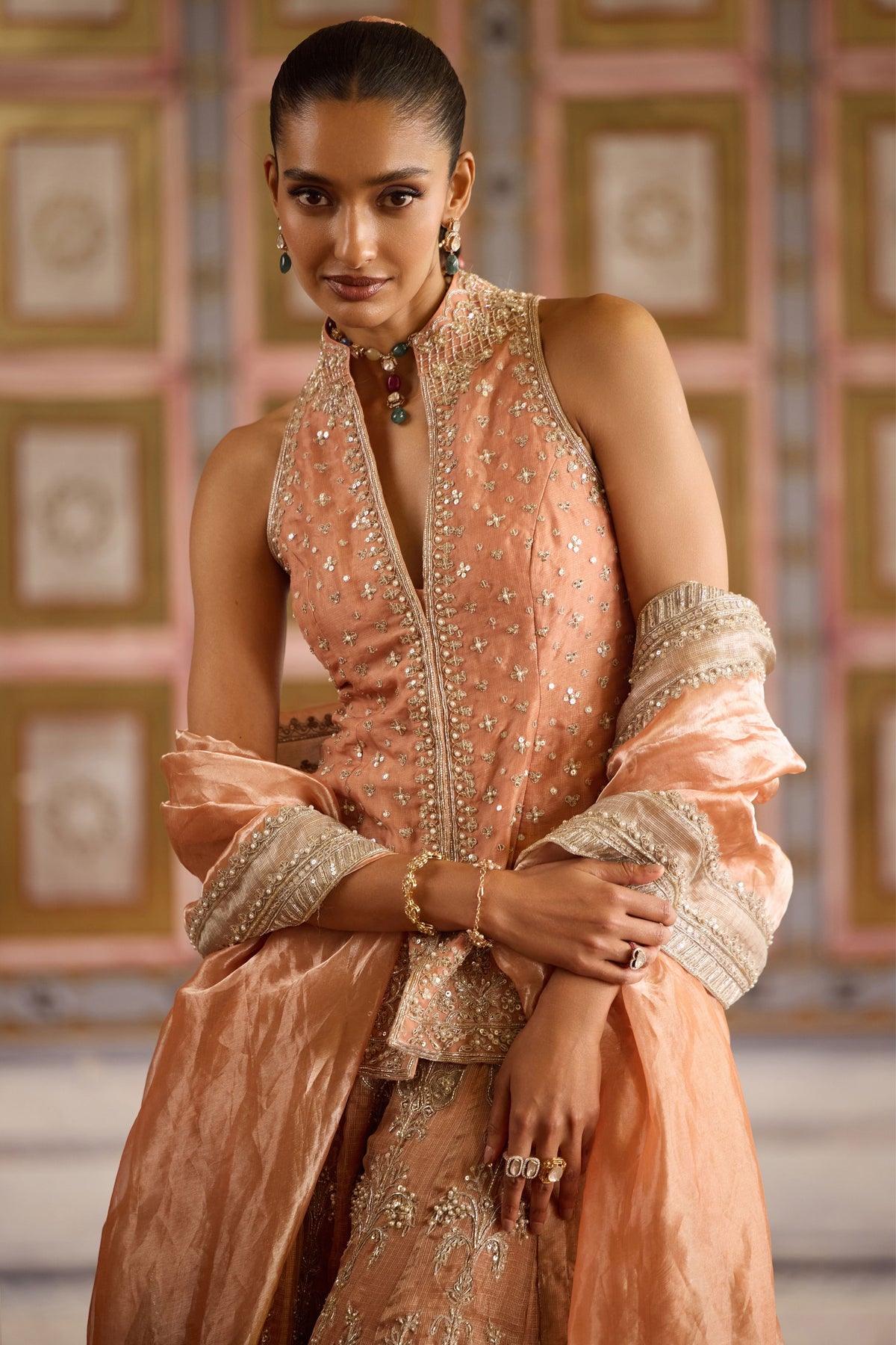Whisper Sharara Set