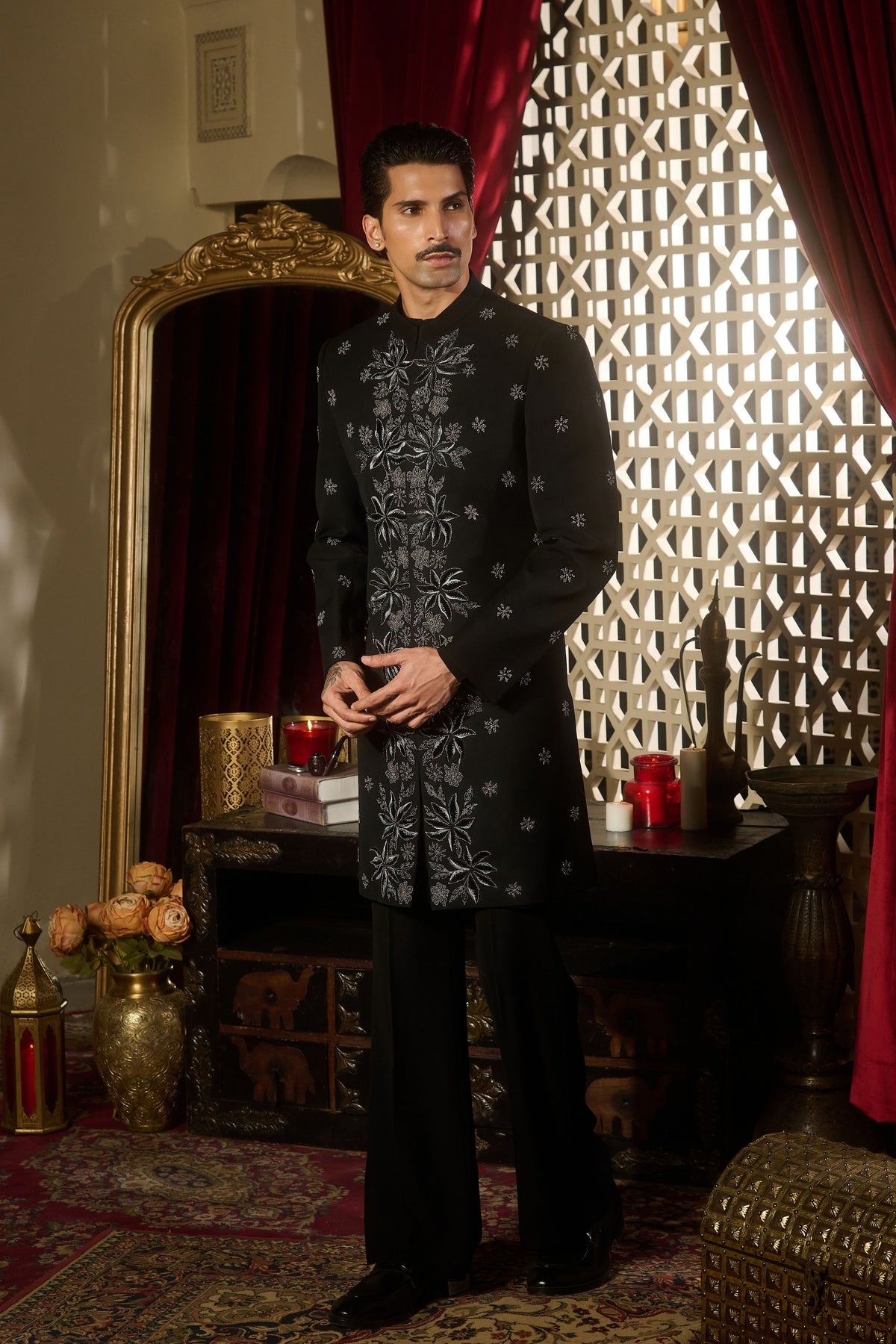 Onyx Sherwani Set