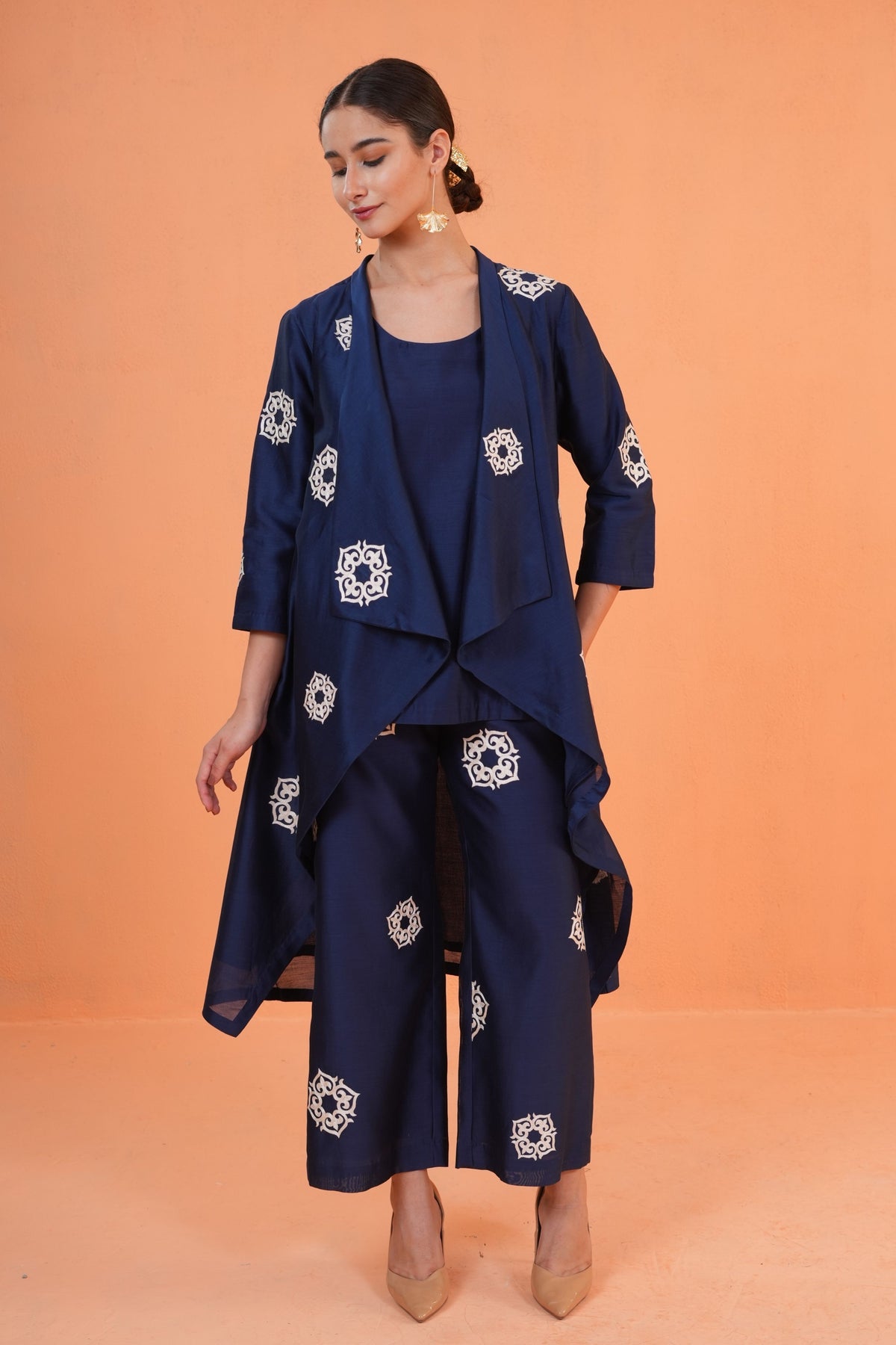 Blue Celestial Jacket Set