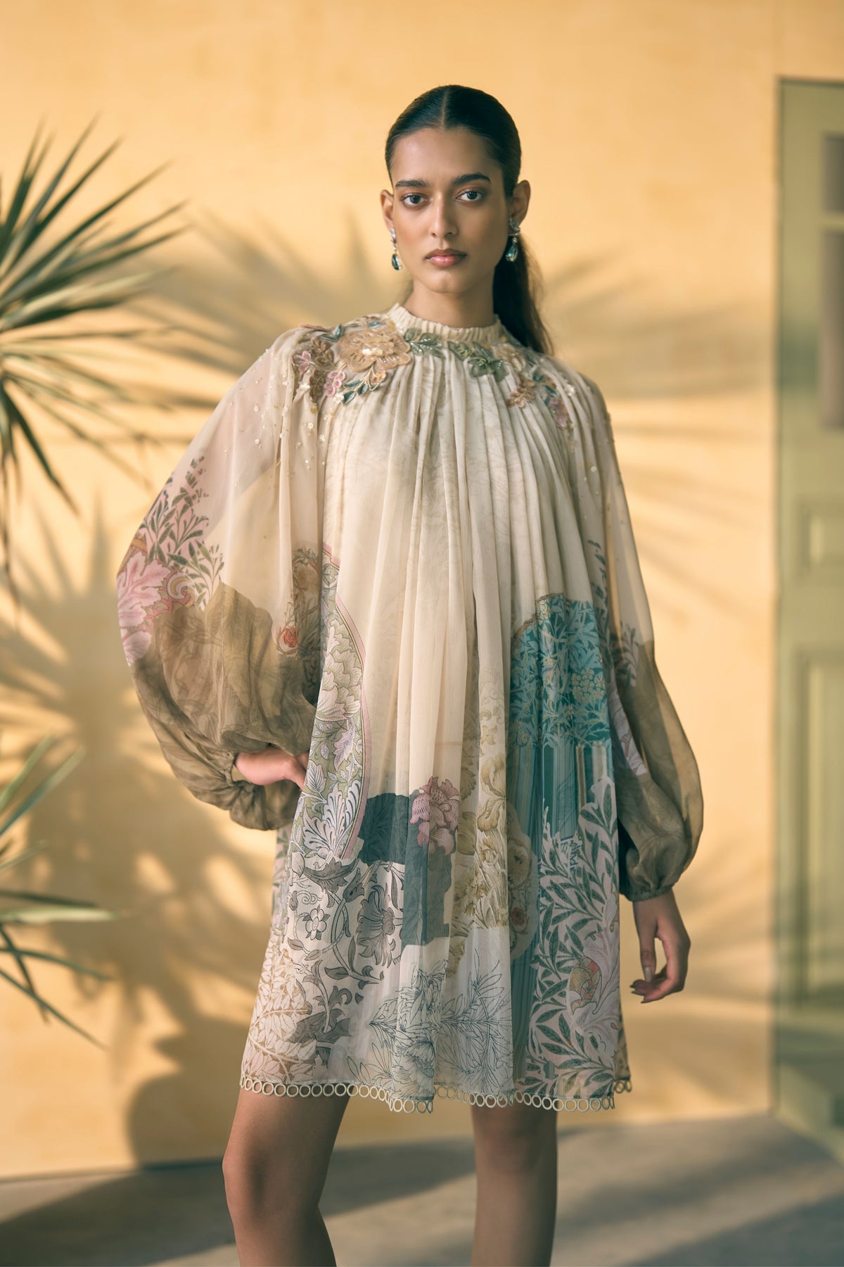 Creame Olive Dress