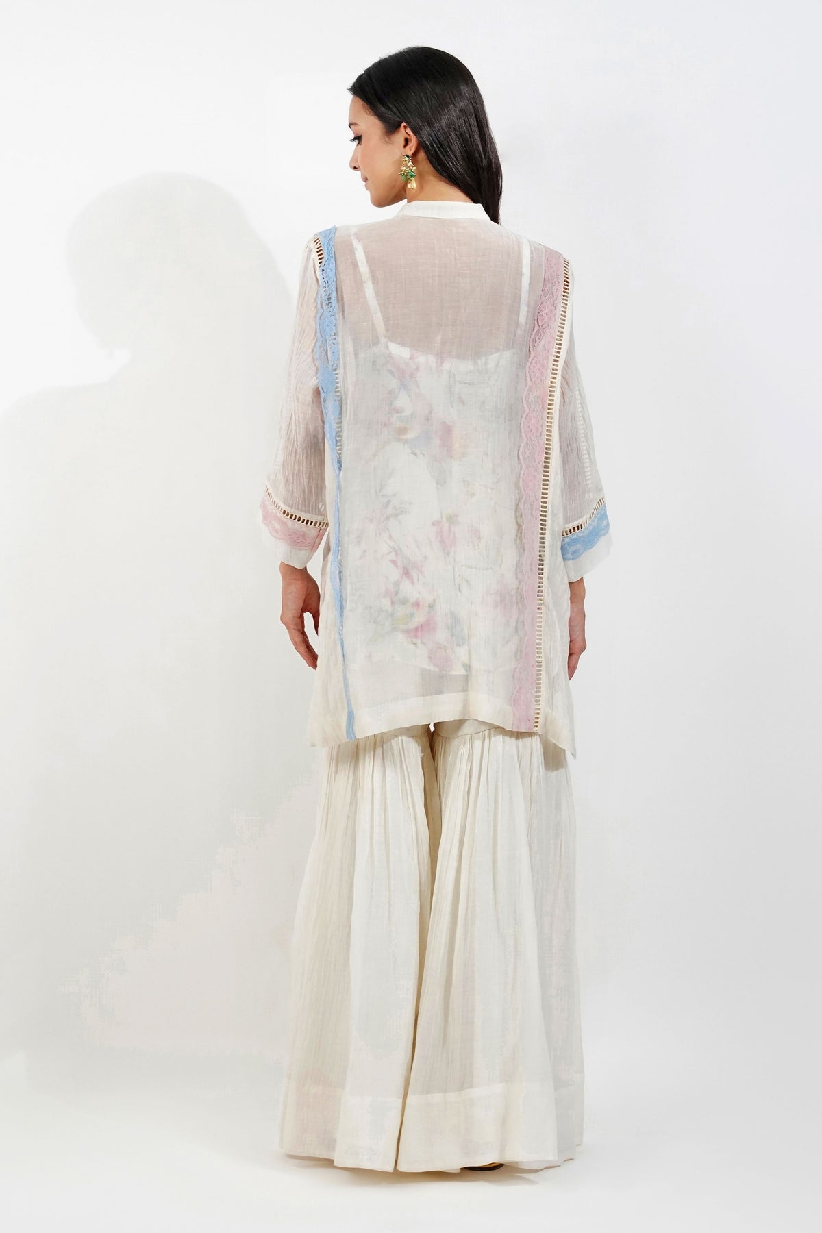 Shabby Chic Floral Garara Set
