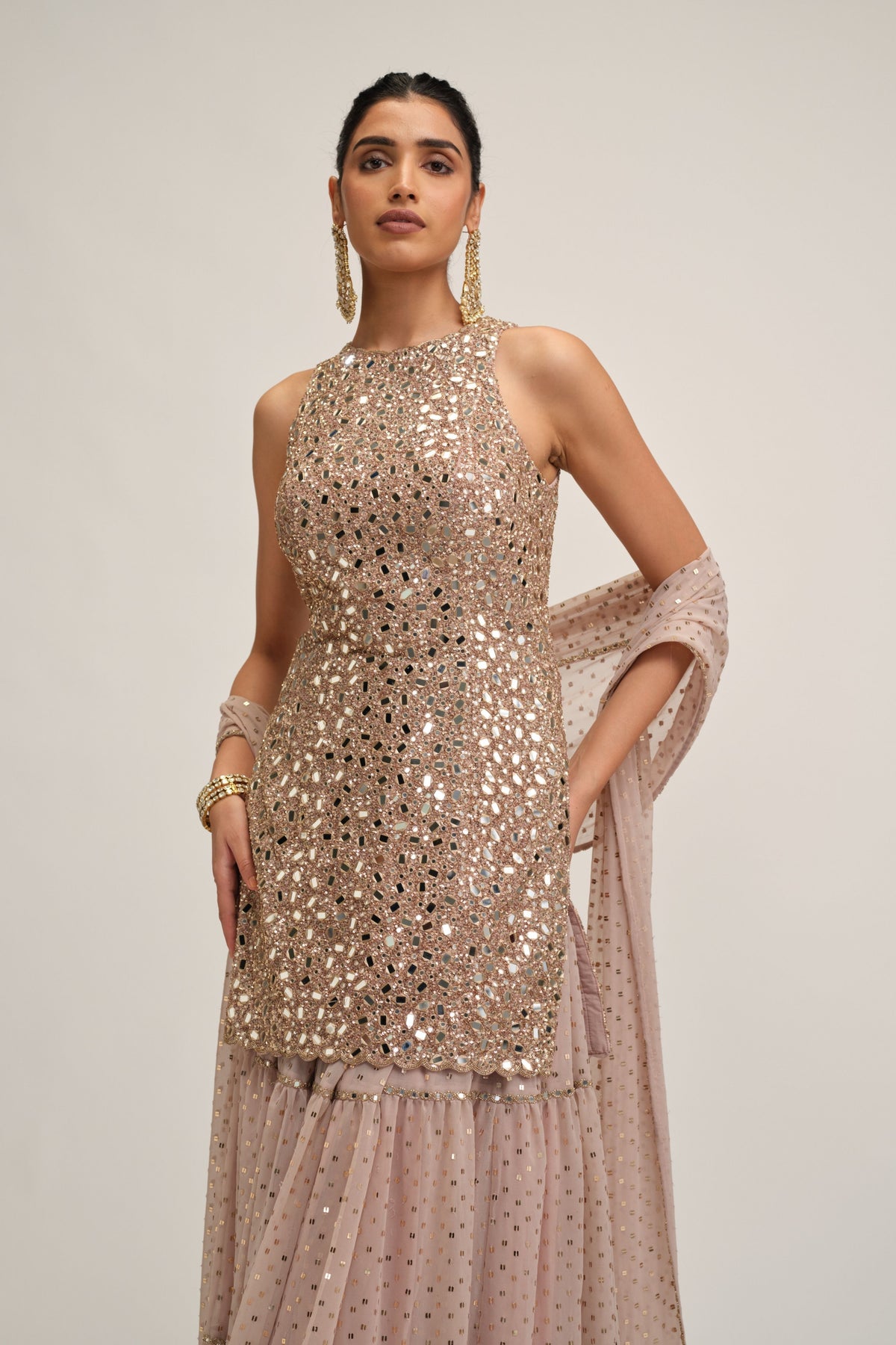 Ash Sharara Set