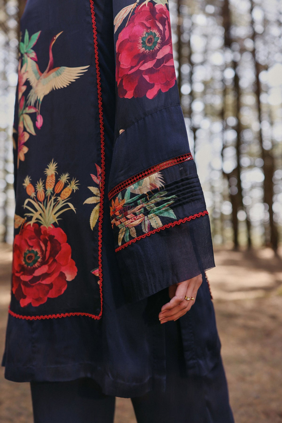 Nightfall Pine Kurta Set